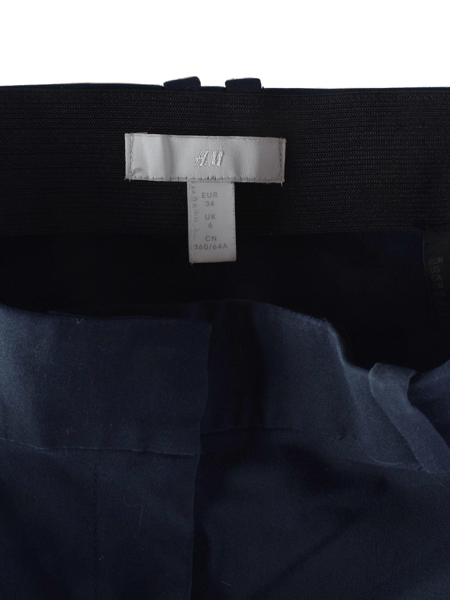 H&M Habitbukser - 34 / Blå / Kvinde - SassyLAB Secondhand