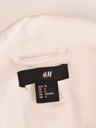 H&M Jakke - 36 / Hvid / Kvinde - SassyLAB Secondhand