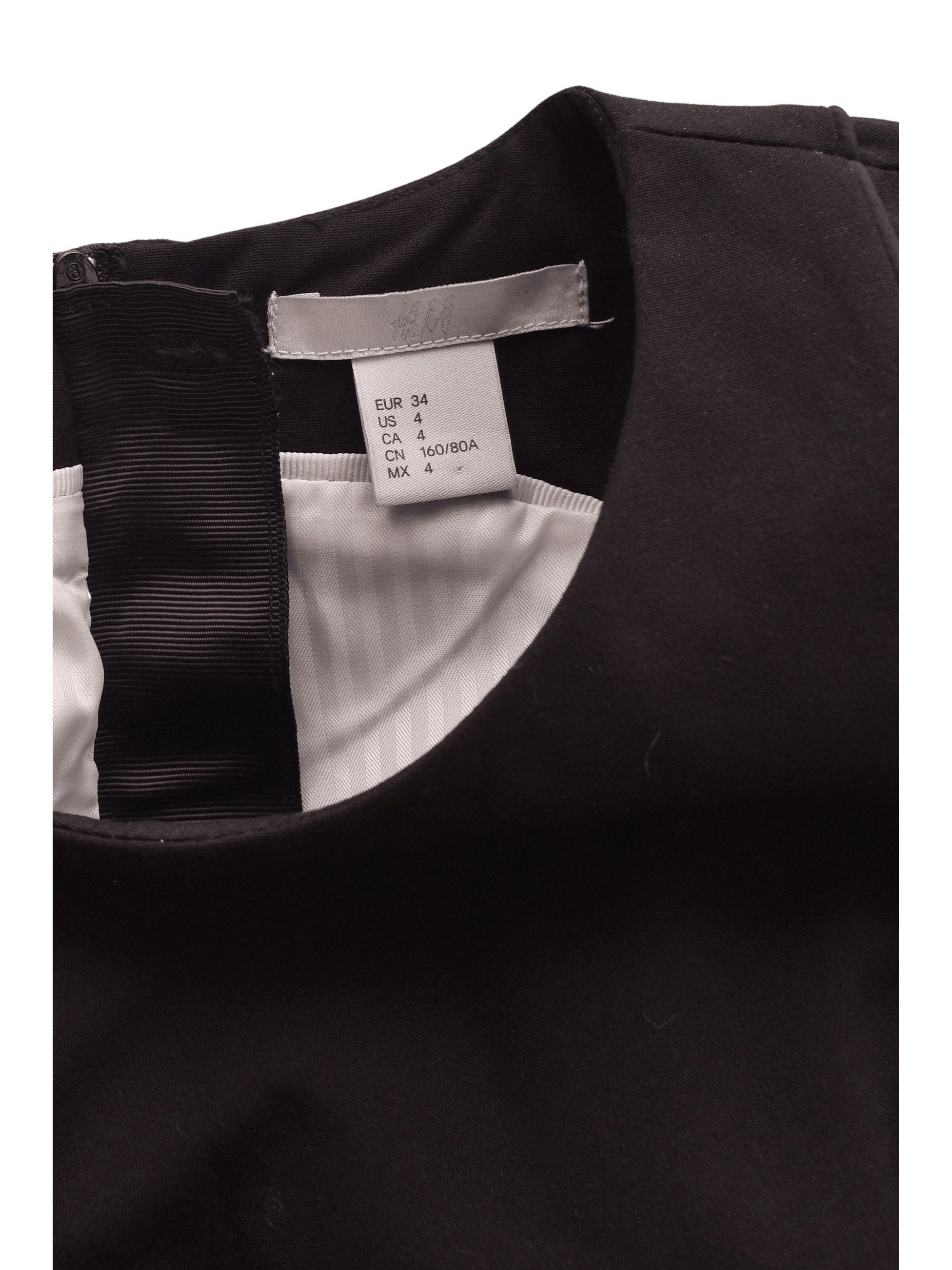 H&M Kjole - 34 / Sort / Kvinde - SassyLAB Secondhand
