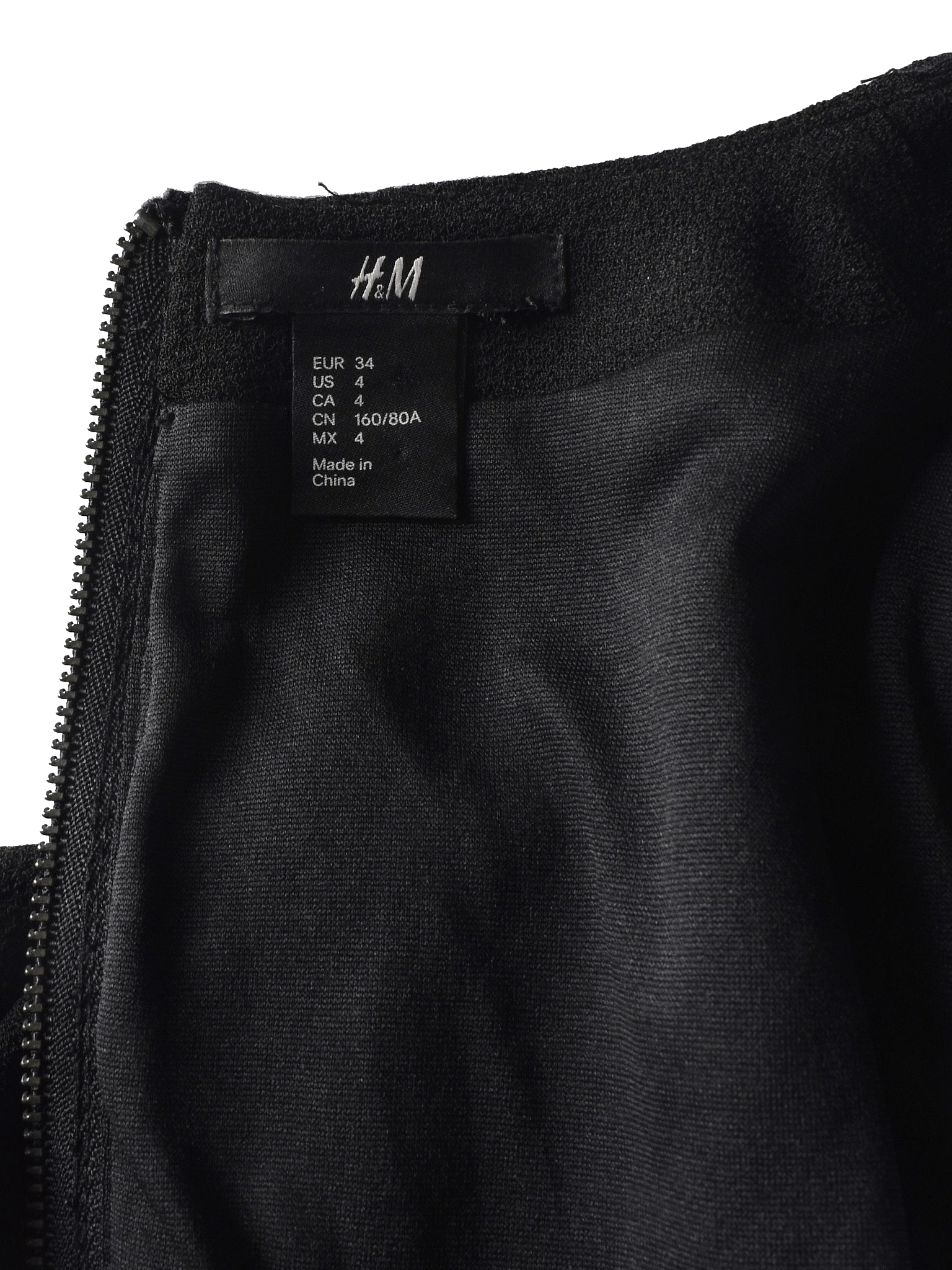H&M Kjole - 34 / Sort / Kvinde - SassyLAB Secondhand