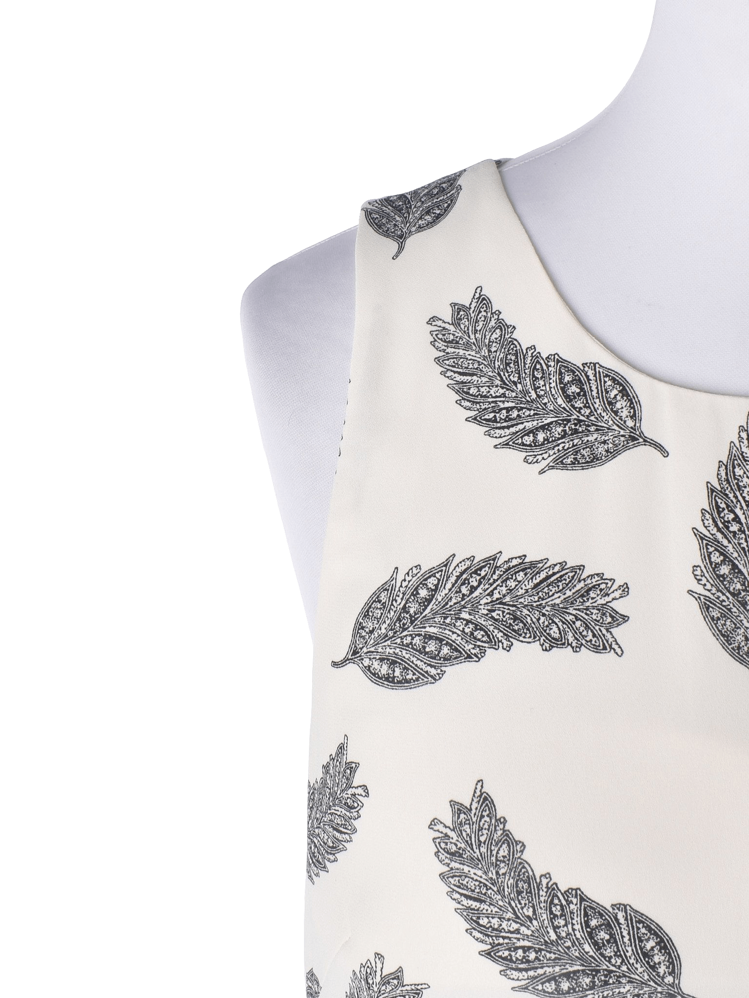 H&M Kjole - 42 / Hvid / Kvinde - SassyLAB Secondhand