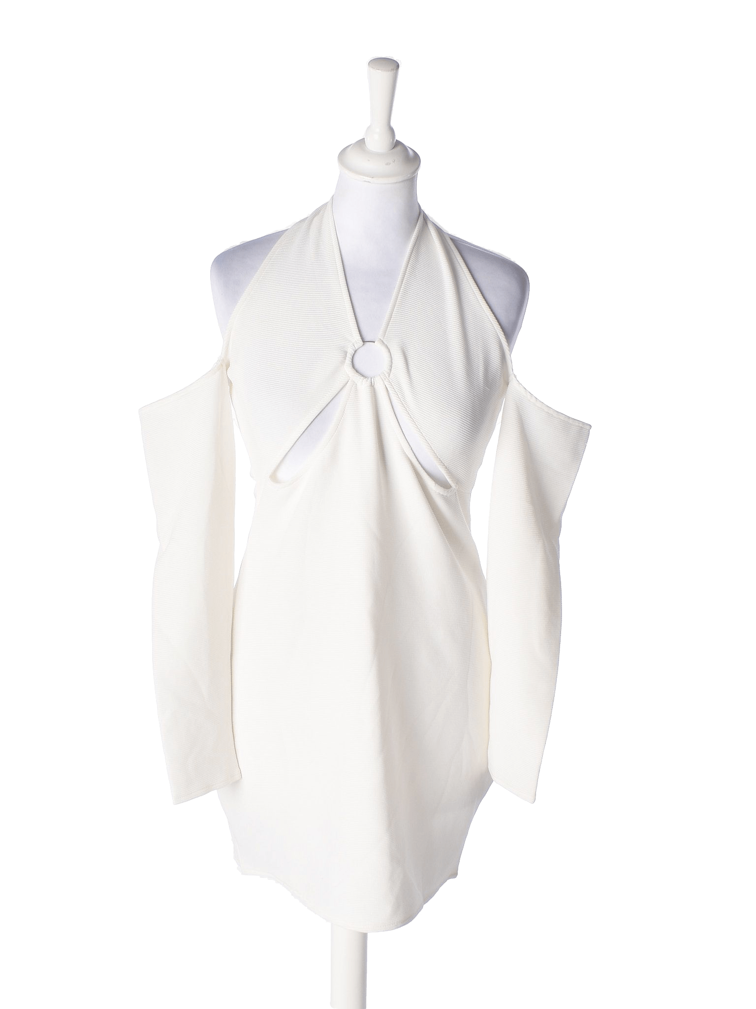 H&M Kjole - M / Hvid / Kvinde - SassyLAB Secondhand