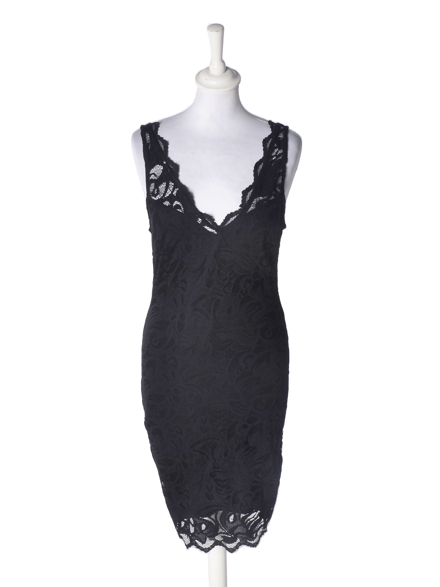 H&M Shape Kjole - S / Sort / Kvinde - SassyLAB Secondhand
