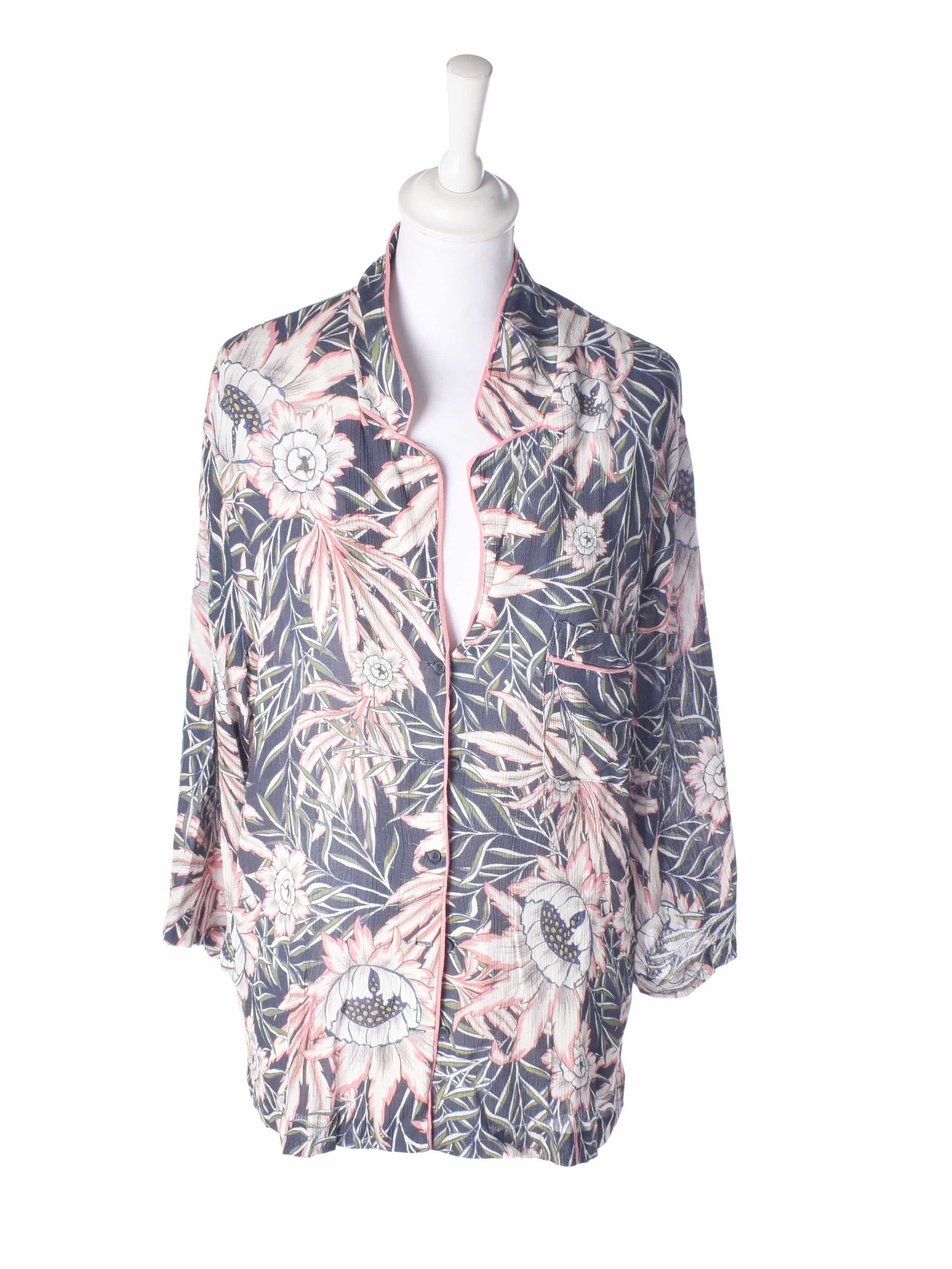 H&M Skjorte - 38 / Multifarvet / Kvinde - SassyLAB Secondhand