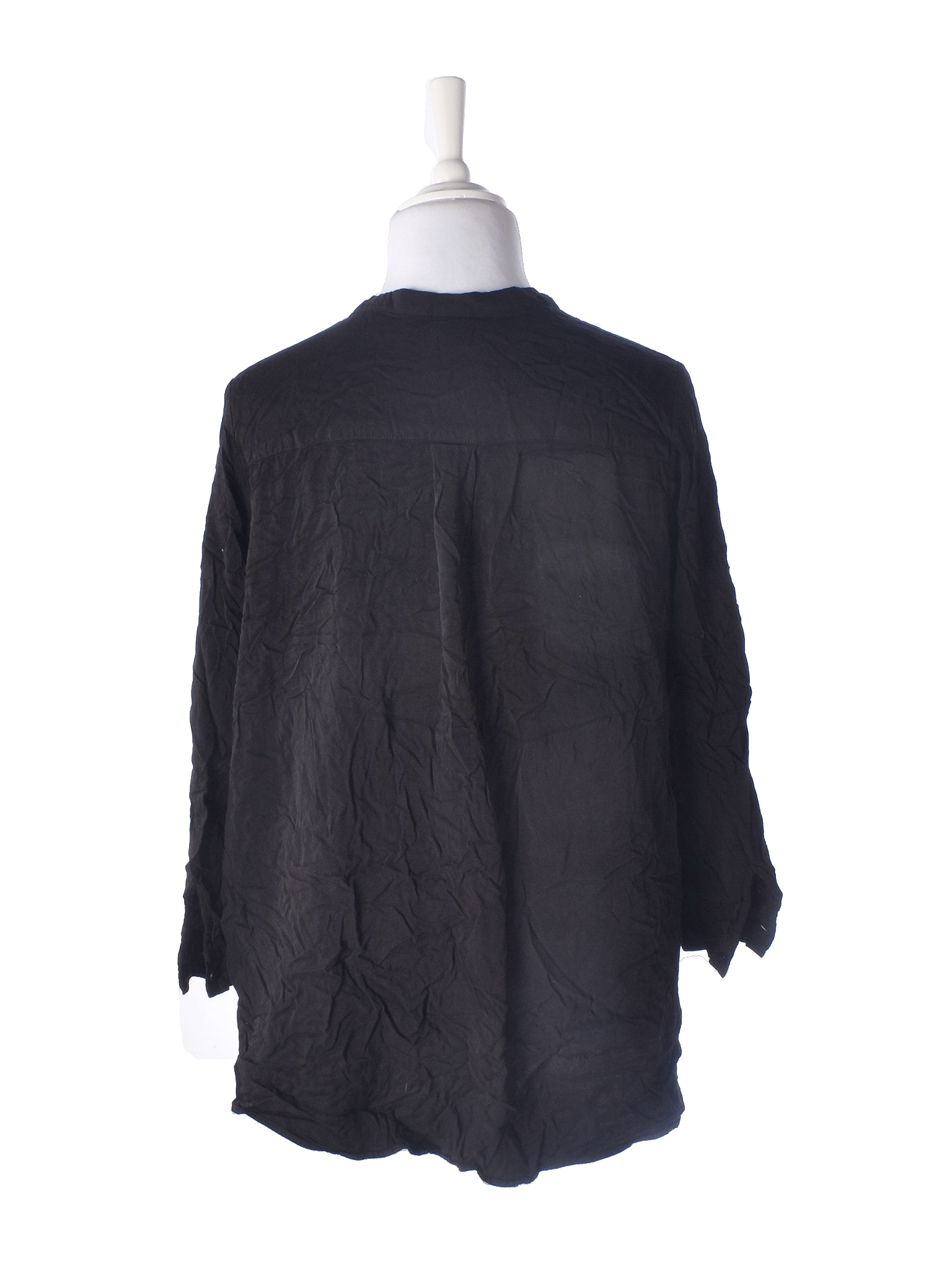 H&M Skjorte - 44 / Sort / Kvinde - SassyLAB Secondhand