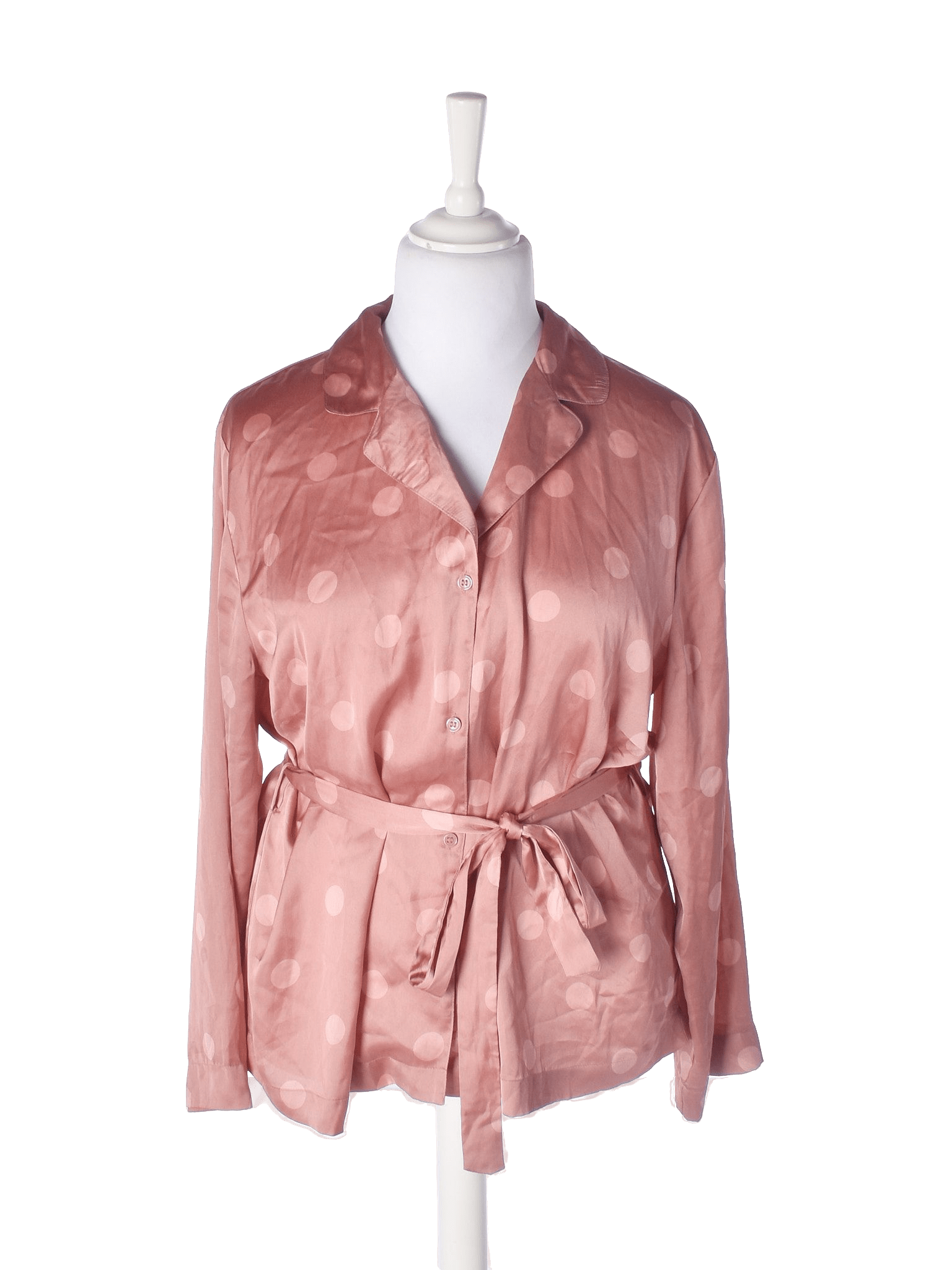 H&M Skjorte - L / Rosa / Kvinde - SassyLAB Secondhand