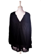 H&M Skjorte - S / Sort / Kvinde - SassyLAB Secondhand