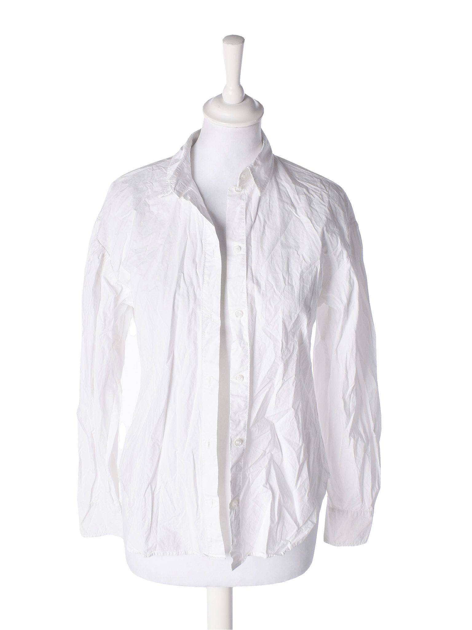 H&M Skjorte - XS / Hvid / Kvinde - SassyLAB Secondhand