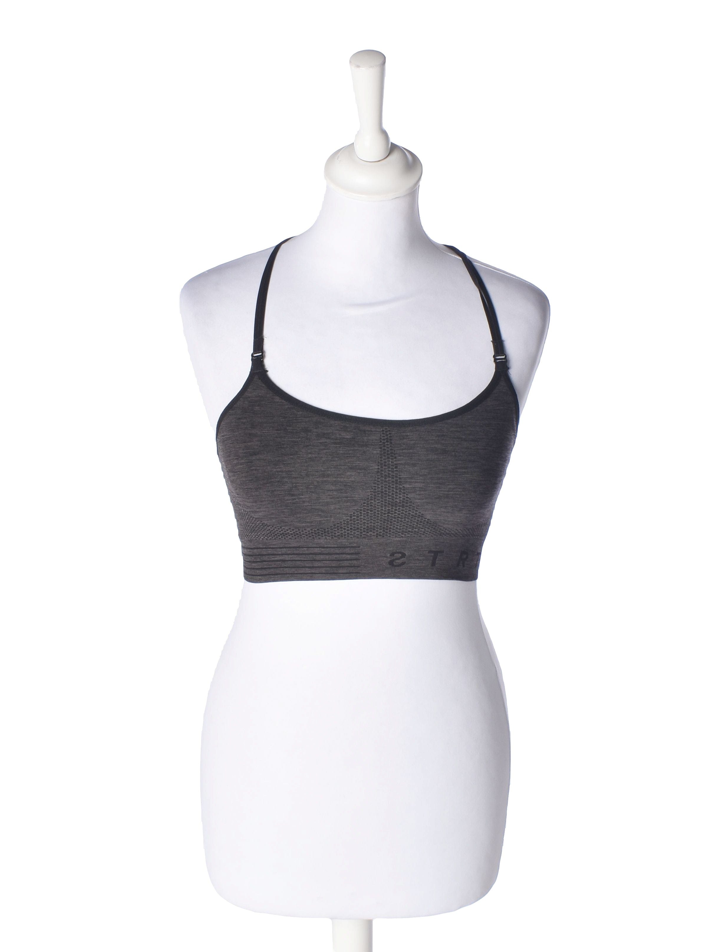 H&M Sports BH - S / Grå / Kvinde - SassyLAB Secondhand