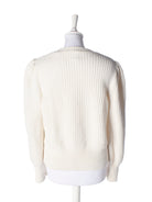 H&M Strik - M / Hvid / Kvinde - SassyLAB Secondhand