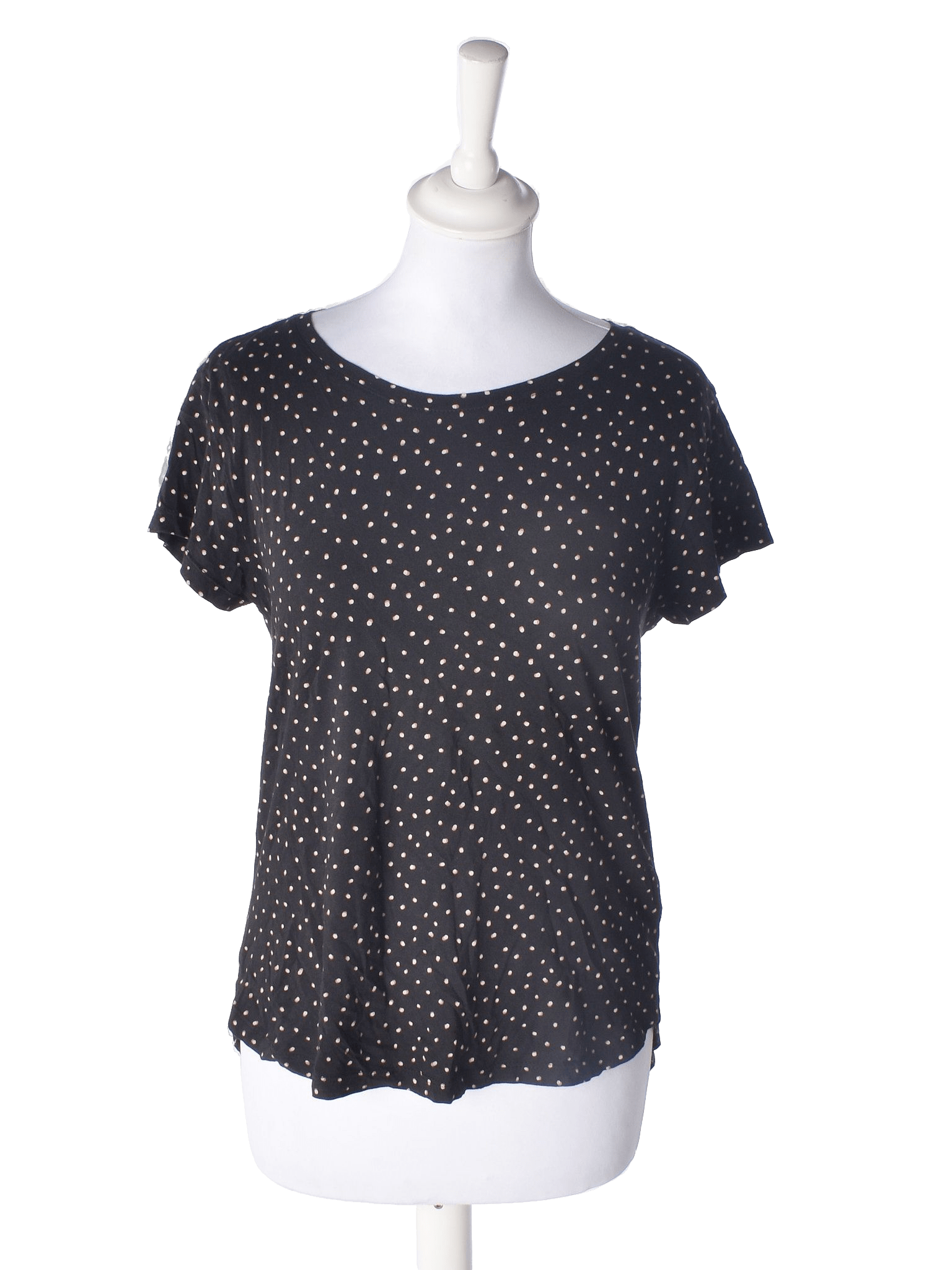 H&M T-Shirt - XS / Sort / Kvinde - SassyLAB Secondhand