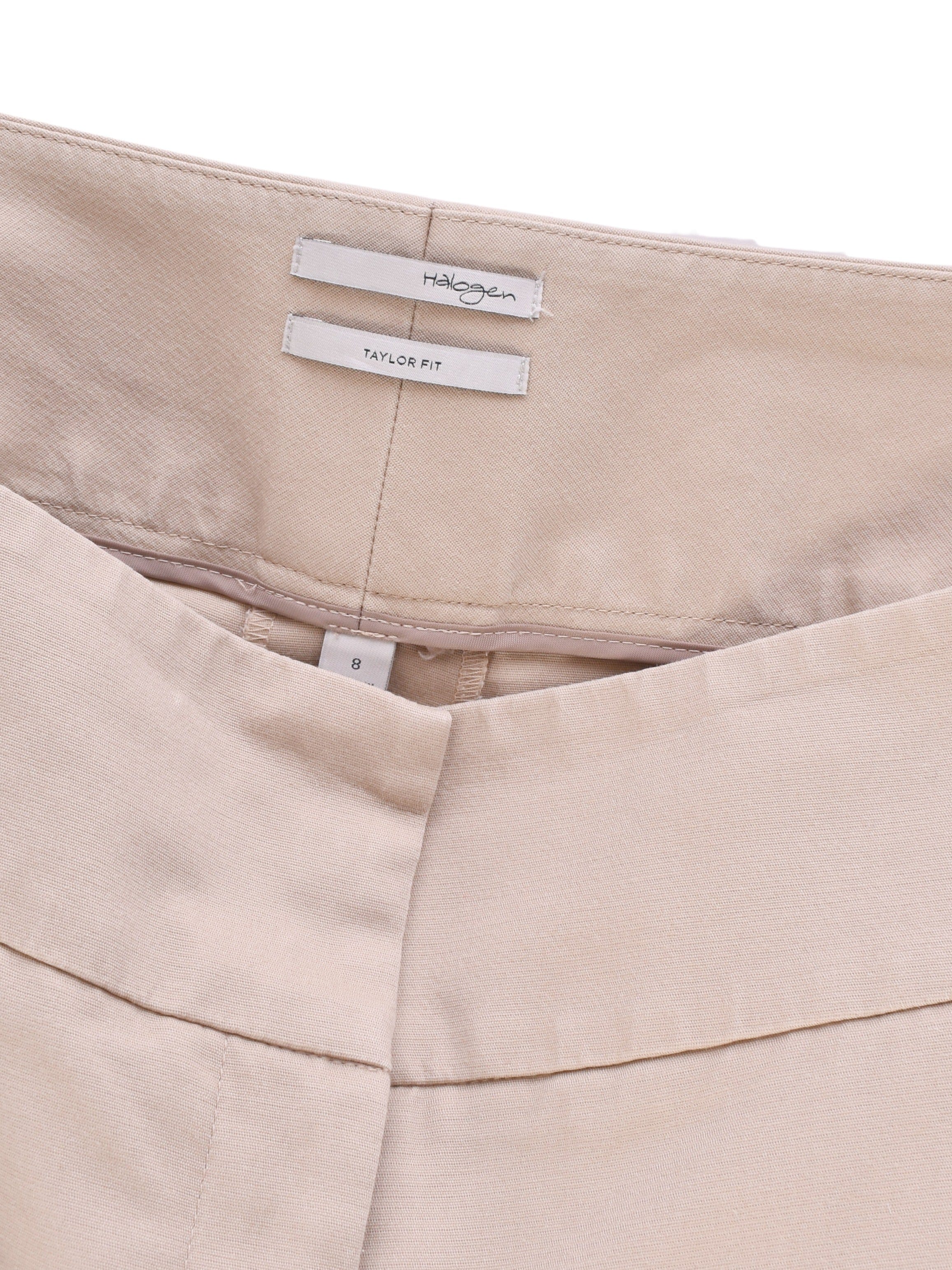 Halogen Bukser - S / Beige / Kvinde - SassyLAB Secondhand