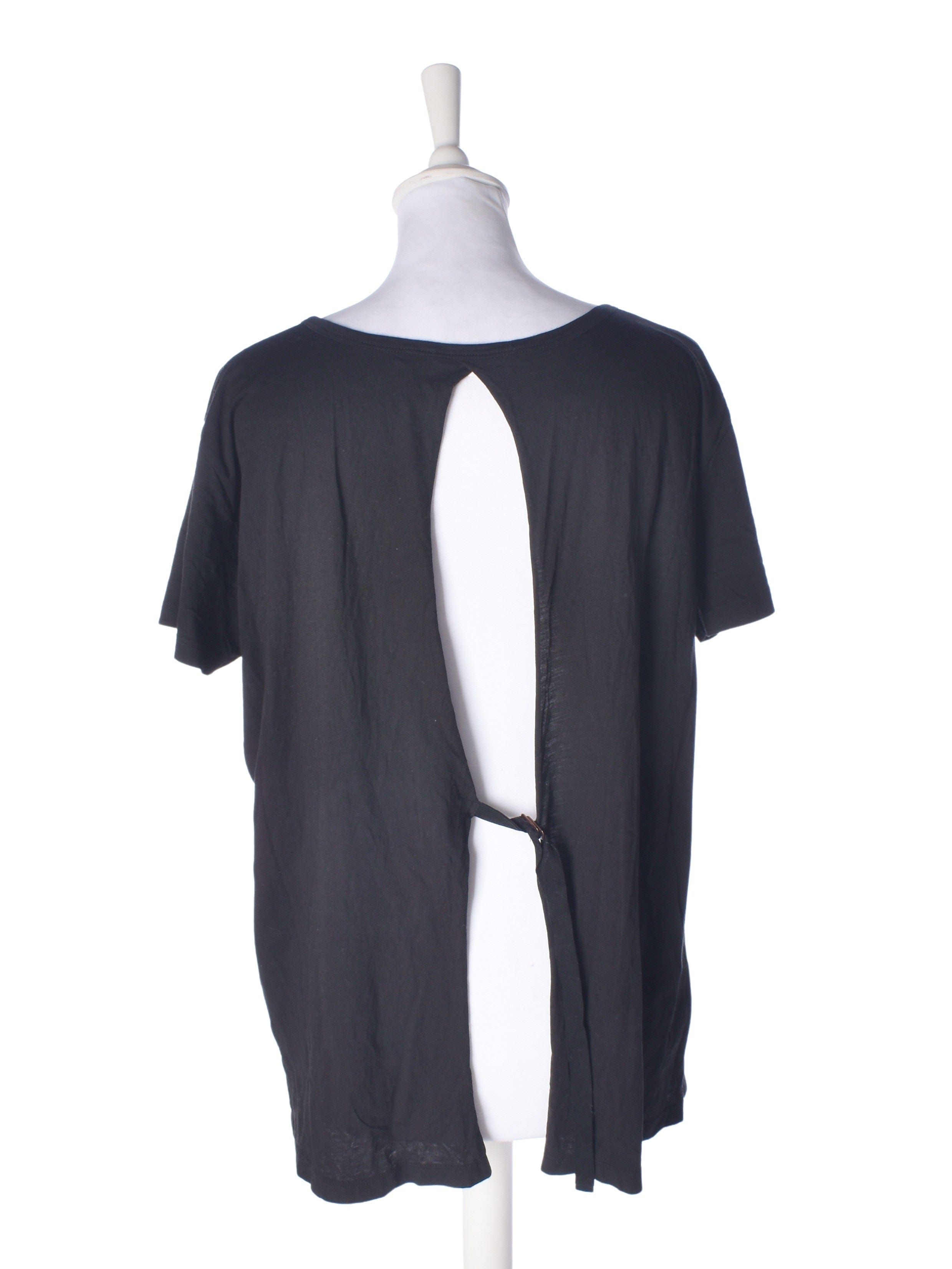 Helmut Lang T-Shirt - M / Sort / Kvinde - SassyLAB Secondhand