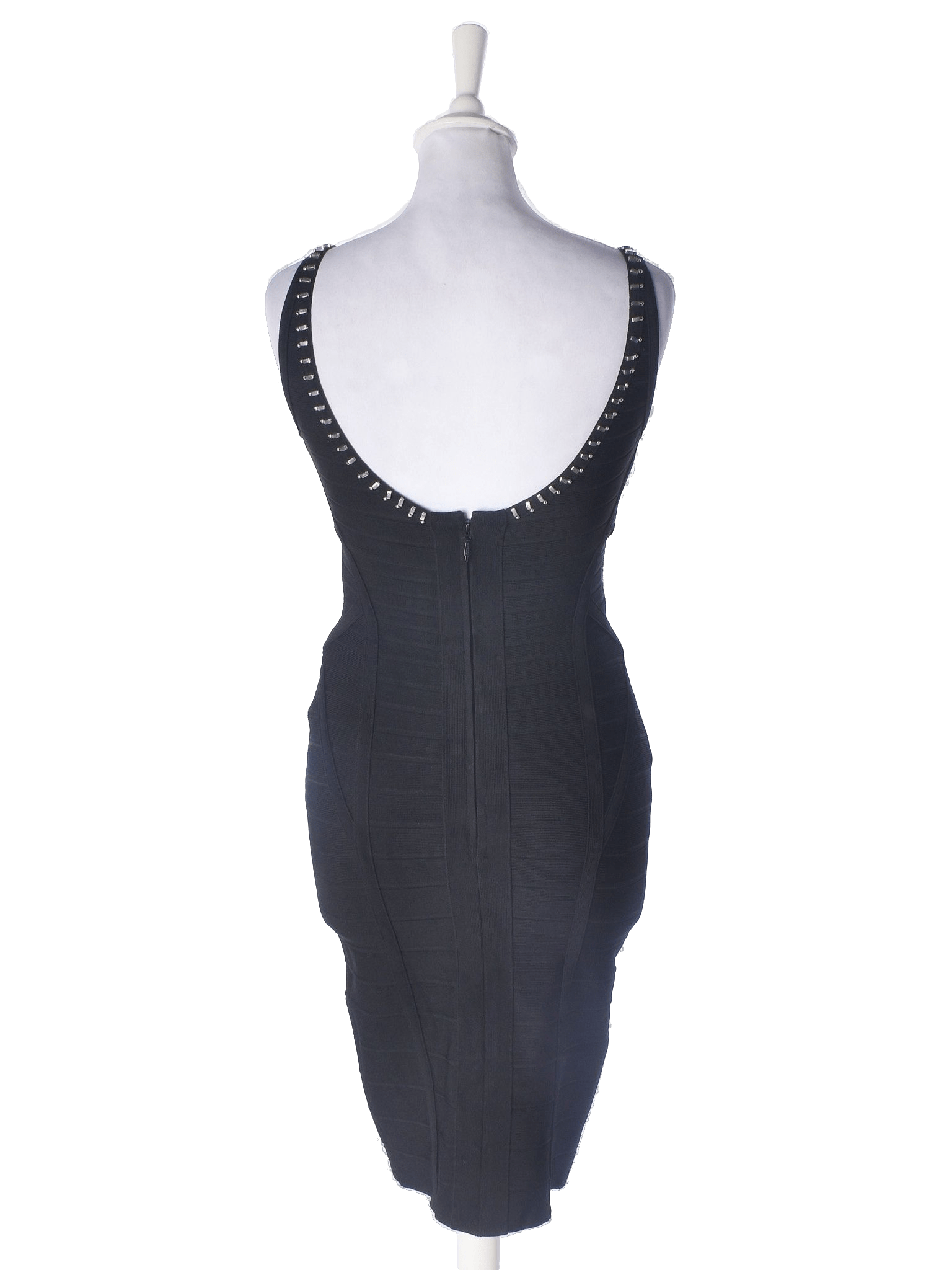Herve Leger Kjole - M / Sort / Kvinde - SassyLAB Secondhand