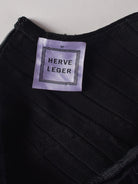 Herve Leger Kjole - M / Sort / Kvinde - SassyLAB Secondhand