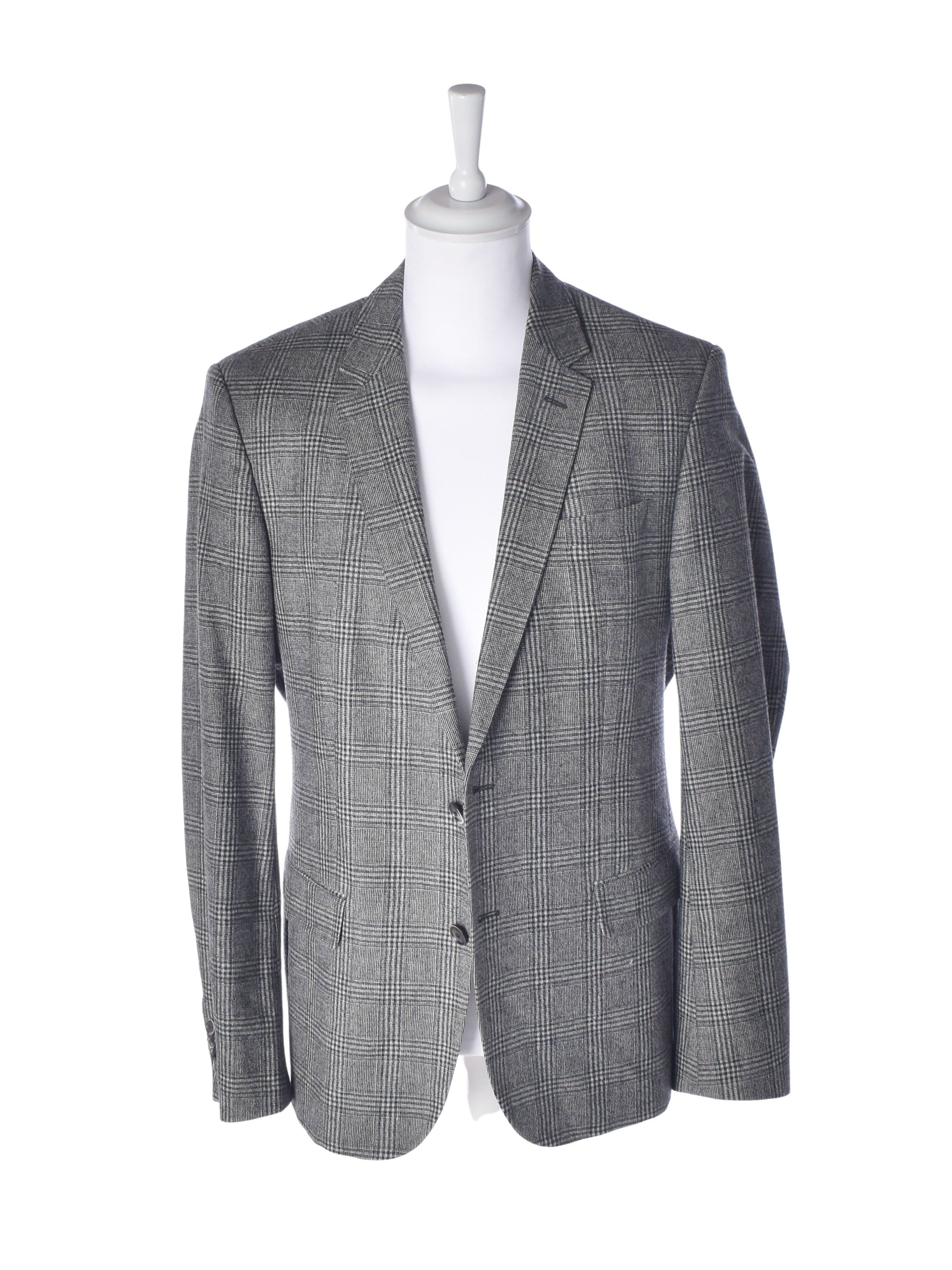 Hugo Boss Blazer - 52 / Grå / Mand - SassyLAB Secondhand