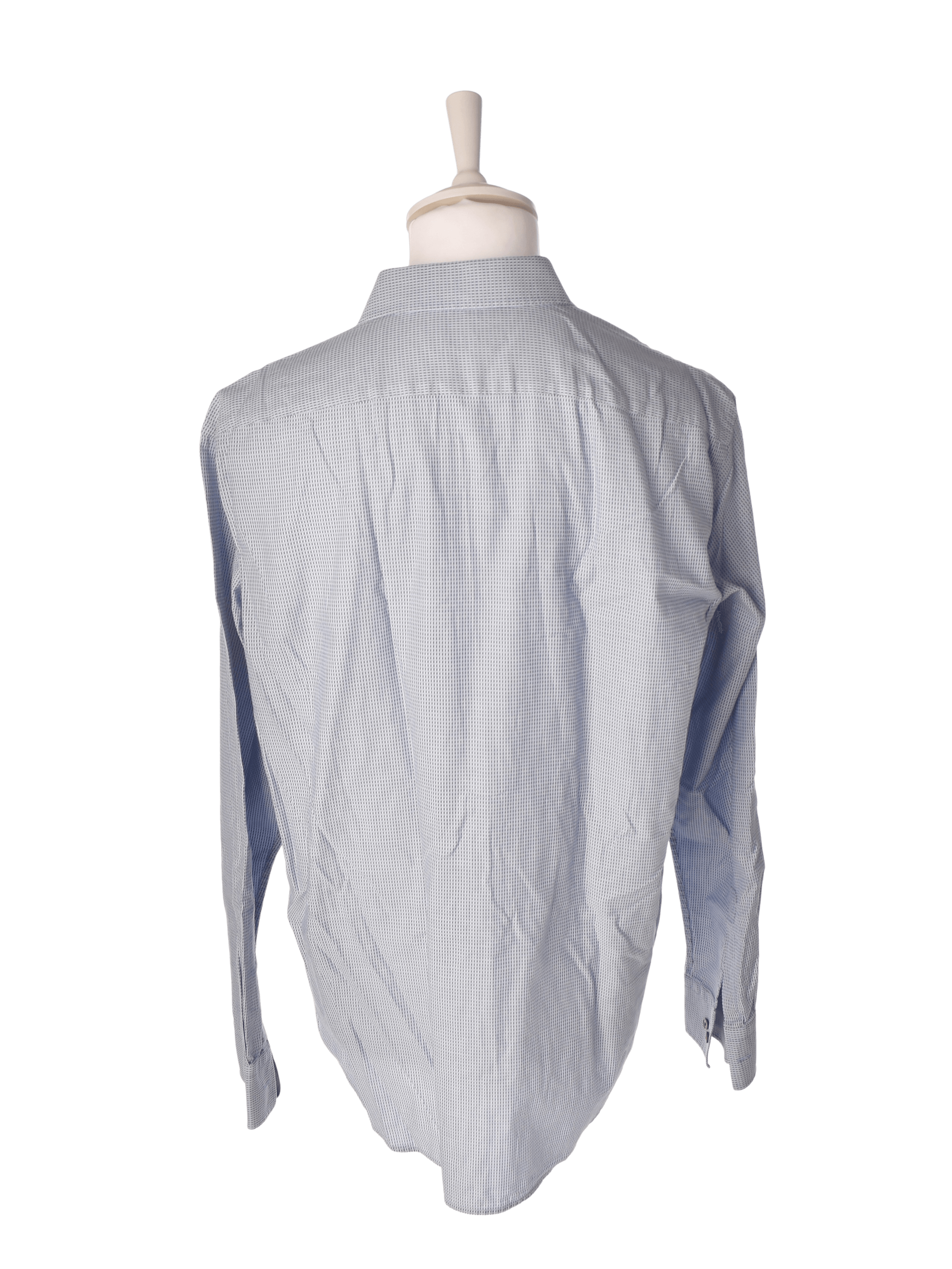 Hugo Boss Skjorte - 44 / Blå / Mand - SassyLAB Secondhand