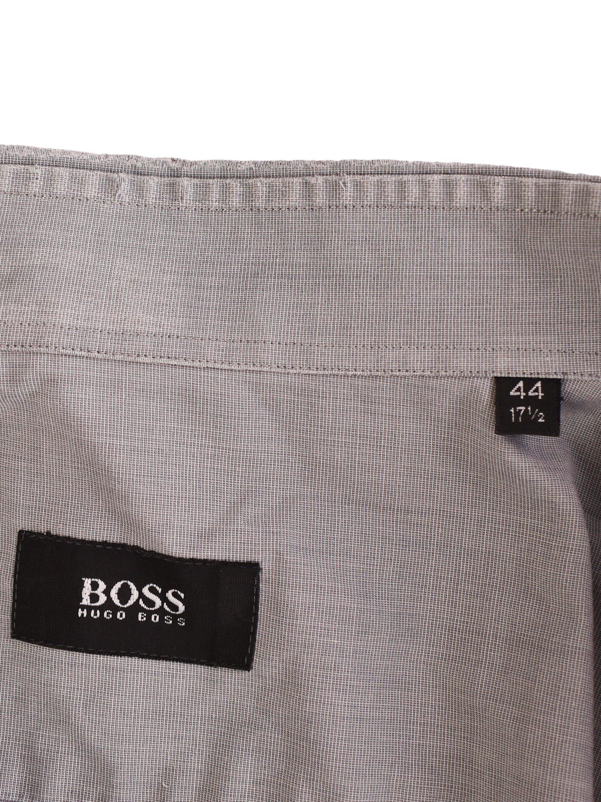Hugo Boss Skjorte - 44 / Grå / Mand - SassyLAB Secondhand
