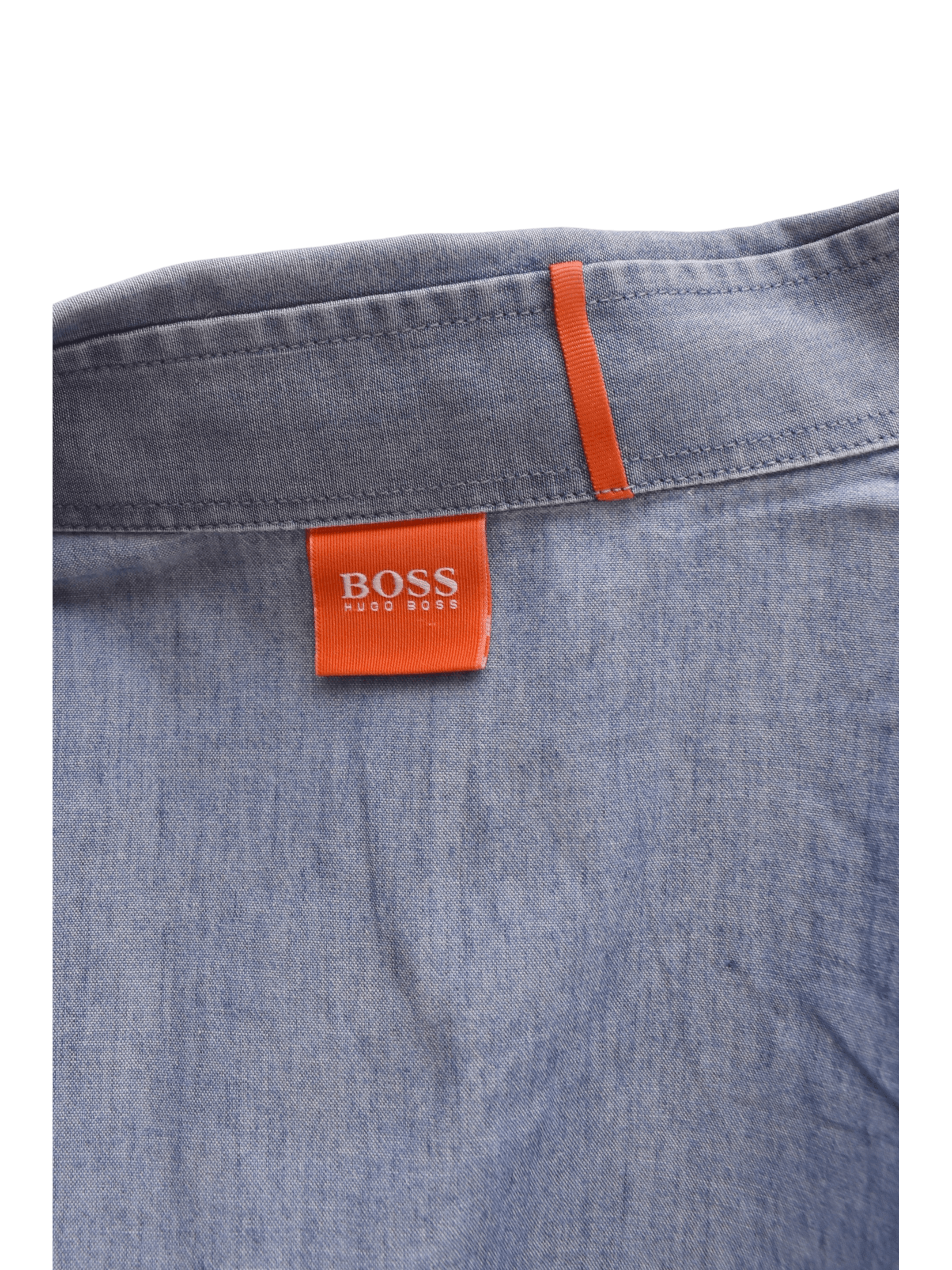 Hugo Boss Skjorte - M / Blå / Mand - SassyLAB Secondhand
