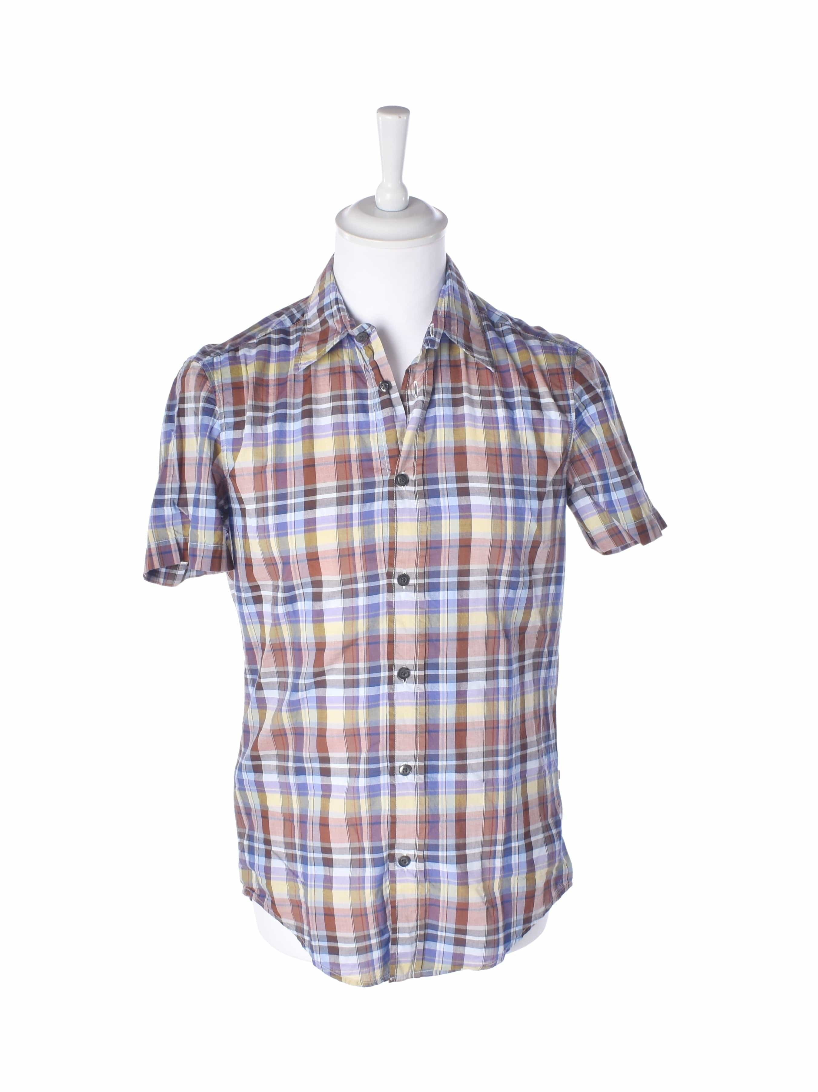 Hugo Boss Skjorte - S / Brun / Mand - SassyLAB Secondhand