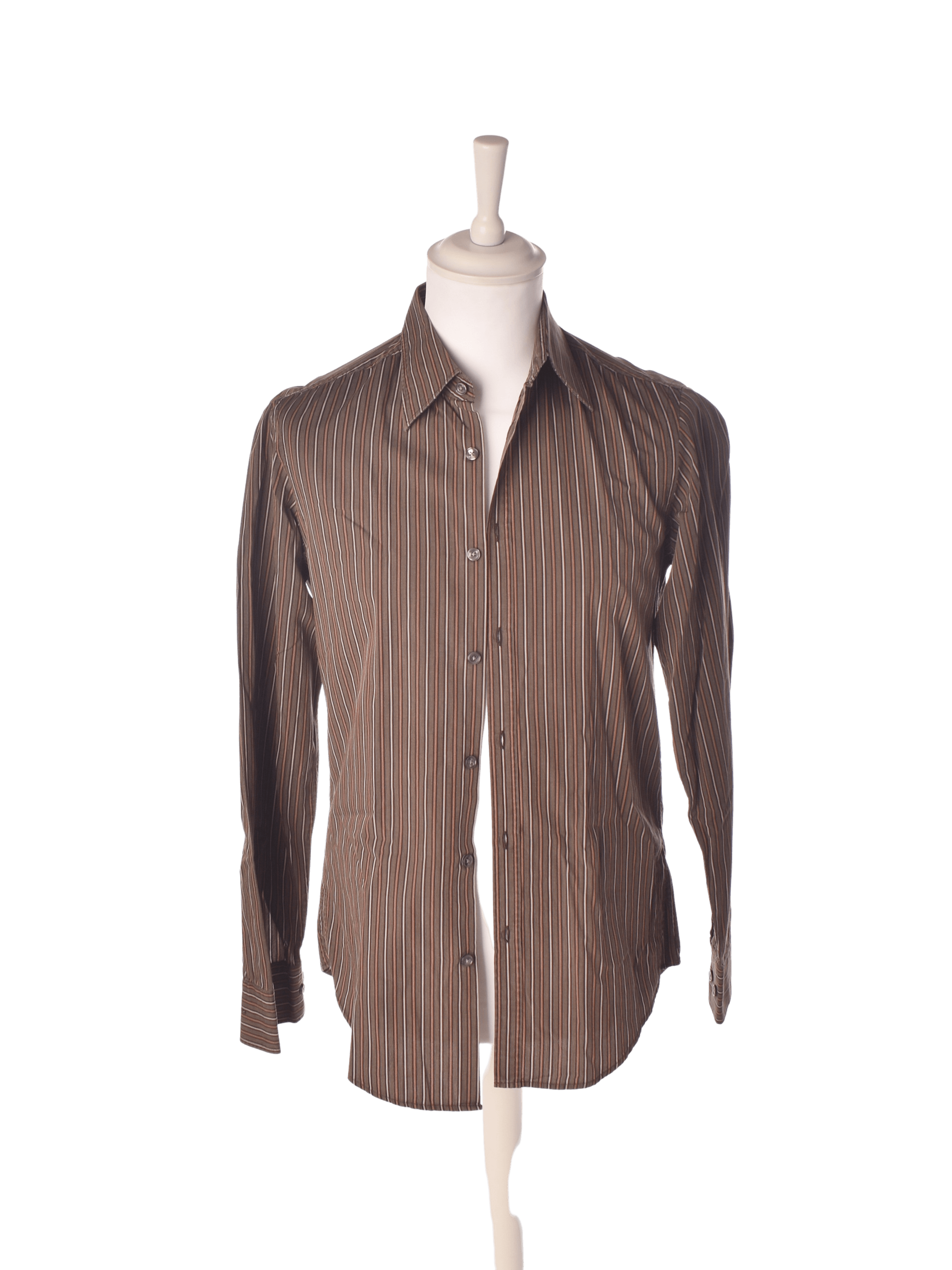 Hugo Boss Skjorte - S / Brun / Mand - SassyLAB Secondhand