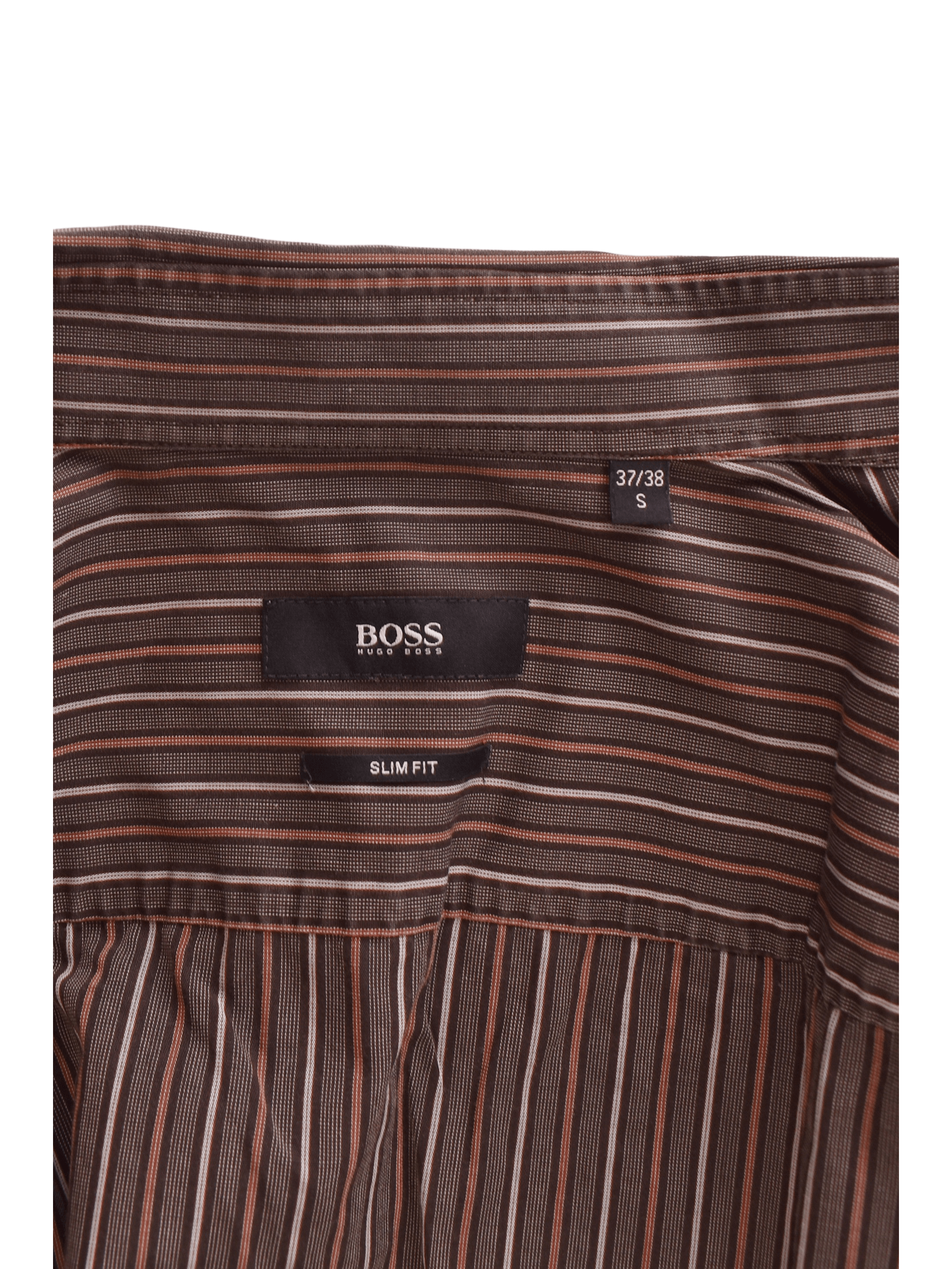 Hugo Boss Skjorte - S / Brun / Mand - SassyLAB Secondhand