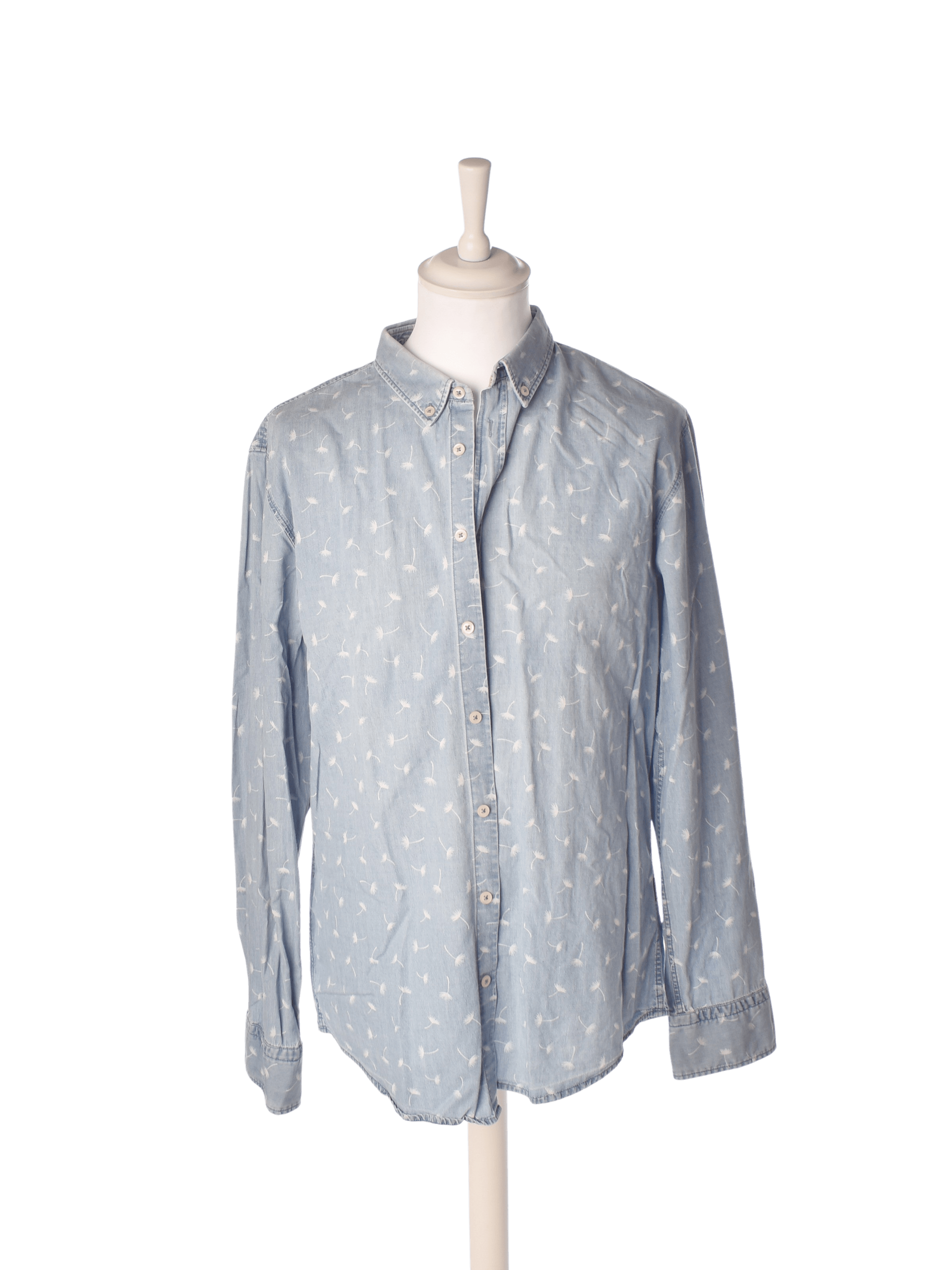 Hugo Boss Skjorte - XL / Blå / Mand - SassyLAB Secondhand