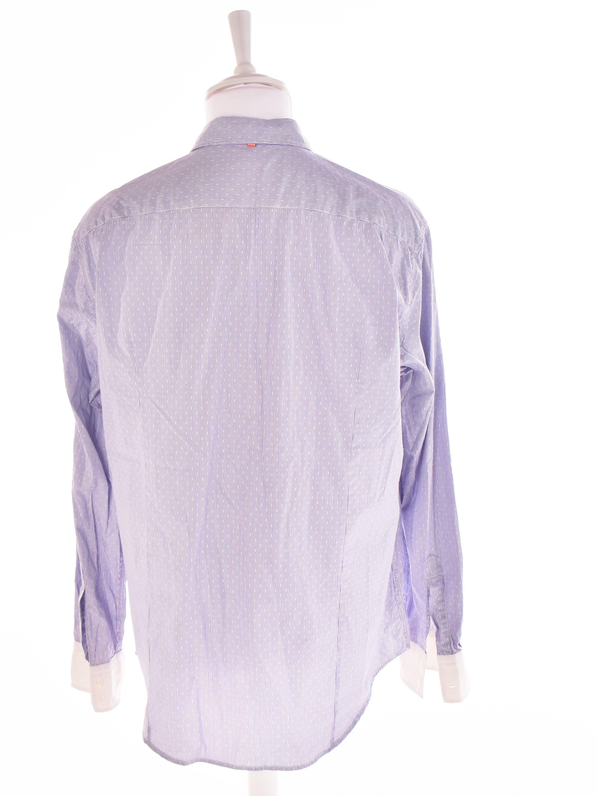 Hugo Boss Skjorte - XXL / Blå / Mand - SassyLAB Secondhand