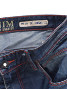 Huzar Denim Jeans - W34 L32 / Blå / Kvinde - SassyLAB Secondhand