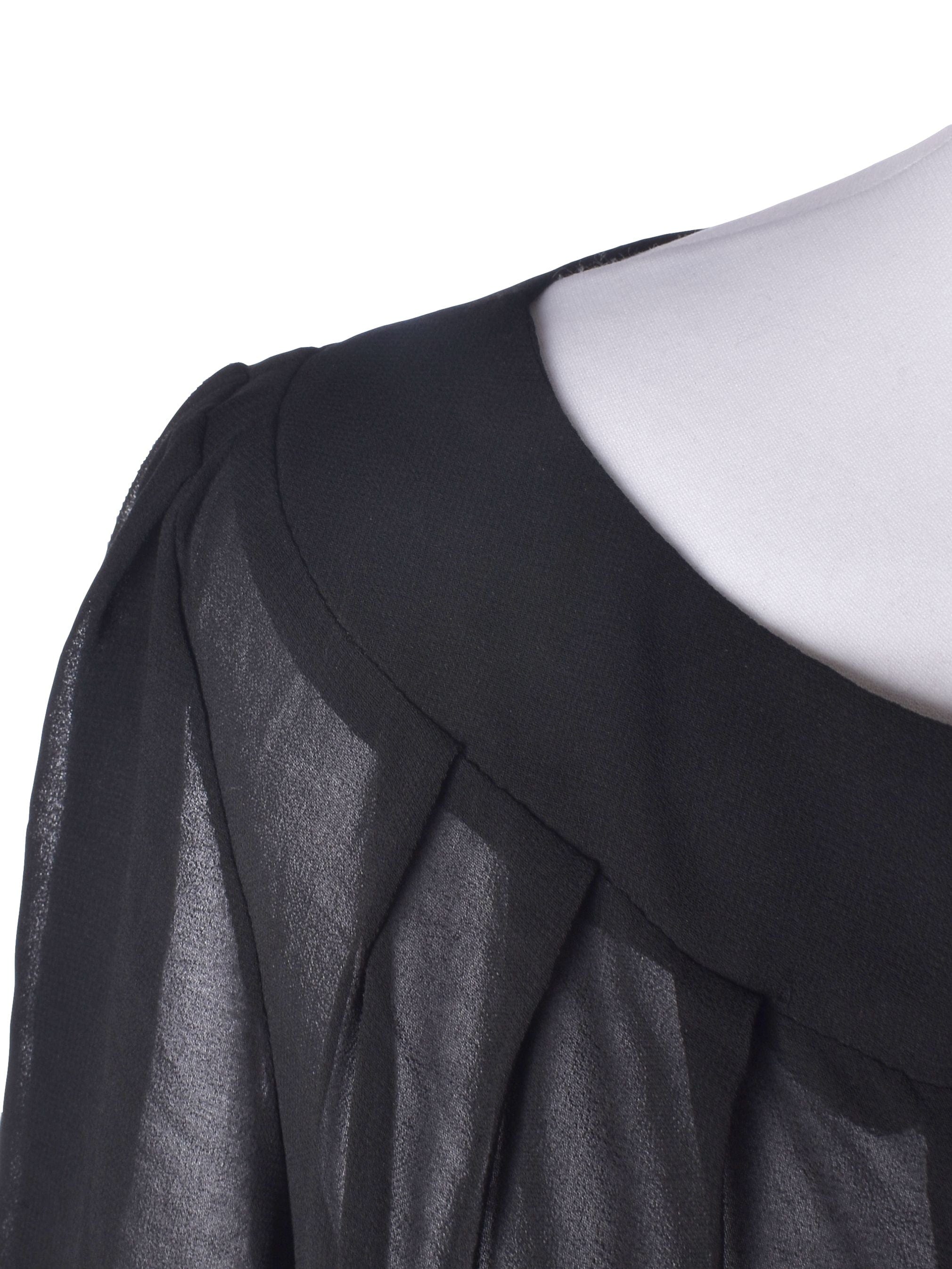 I say Bluse - XS / Sort / Kvinde - SassyLAB Secondhand