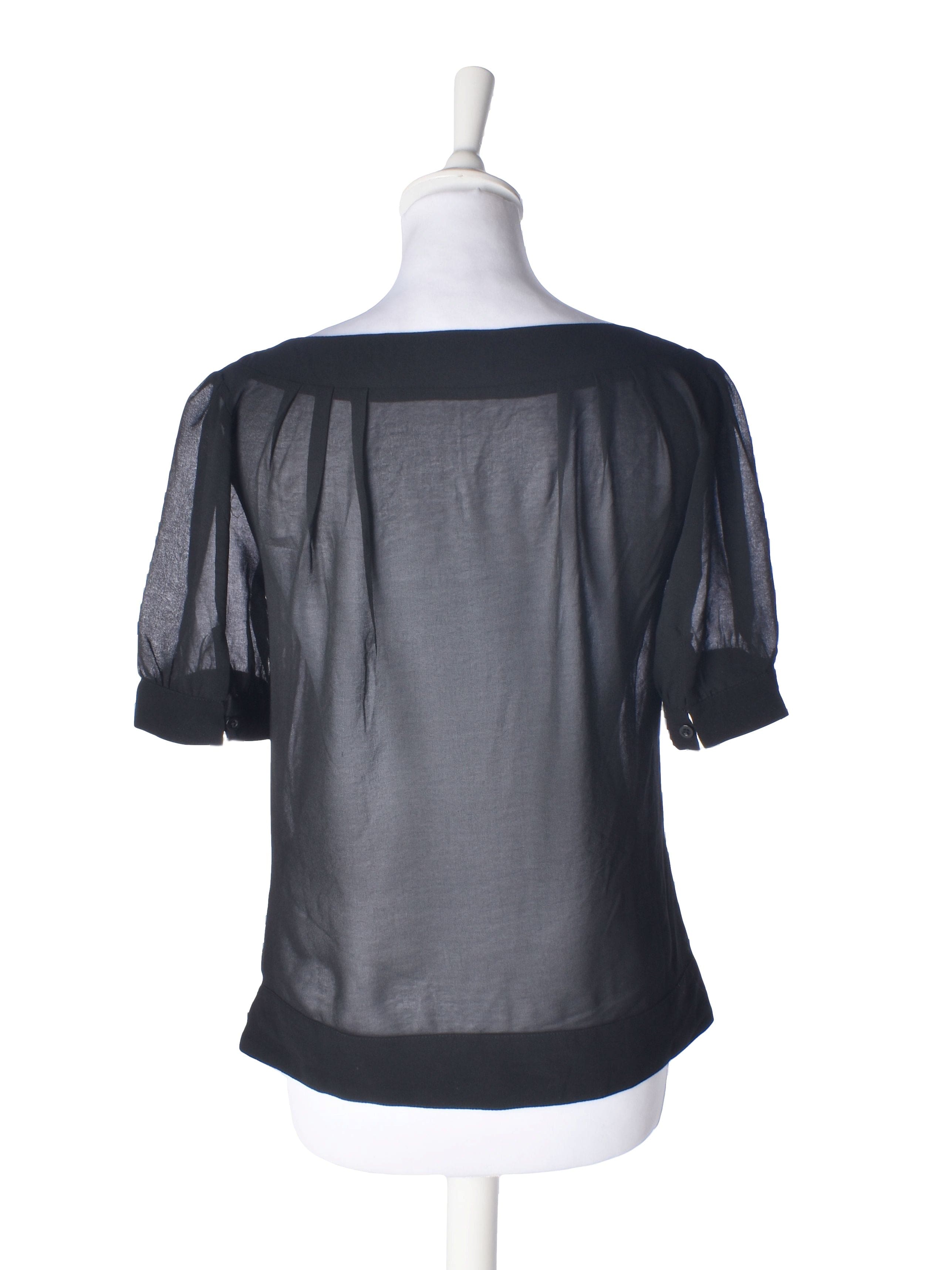 I say Bluse - XS / Sort / Kvinde - SassyLAB Secondhand