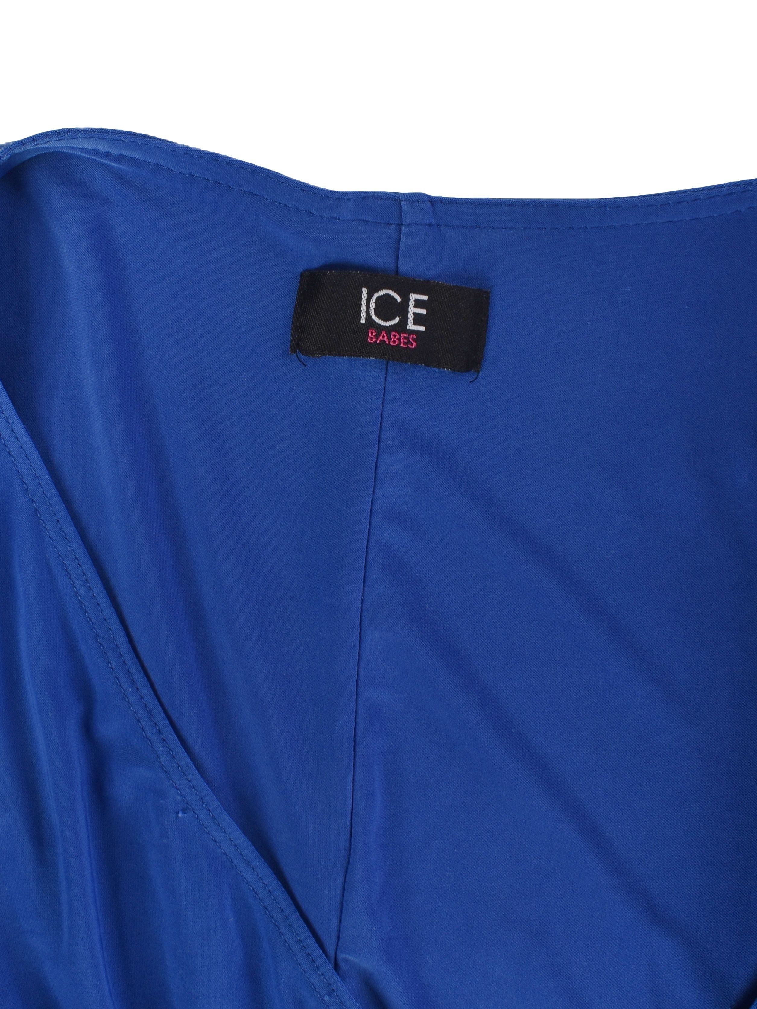 Ice Babes Kjole - 36 / Blå / Kvinde - SassyLAB Secondhand