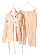 Ichi 2-delt sæt - 40 / Beige / Kvinde - SassyLAB Secondhand