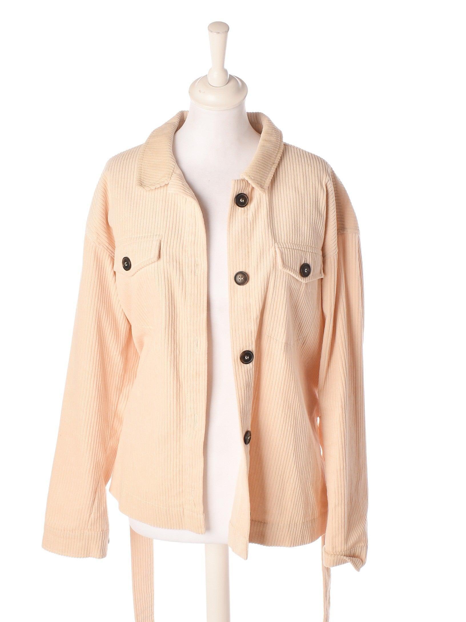 Ichi 2-delt sæt - 40 / Beige / Kvinde - SassyLAB Secondhand