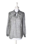 ICHI Bluse - 34 / Dyreprint / Kvinde - SassyLAB Secondhand