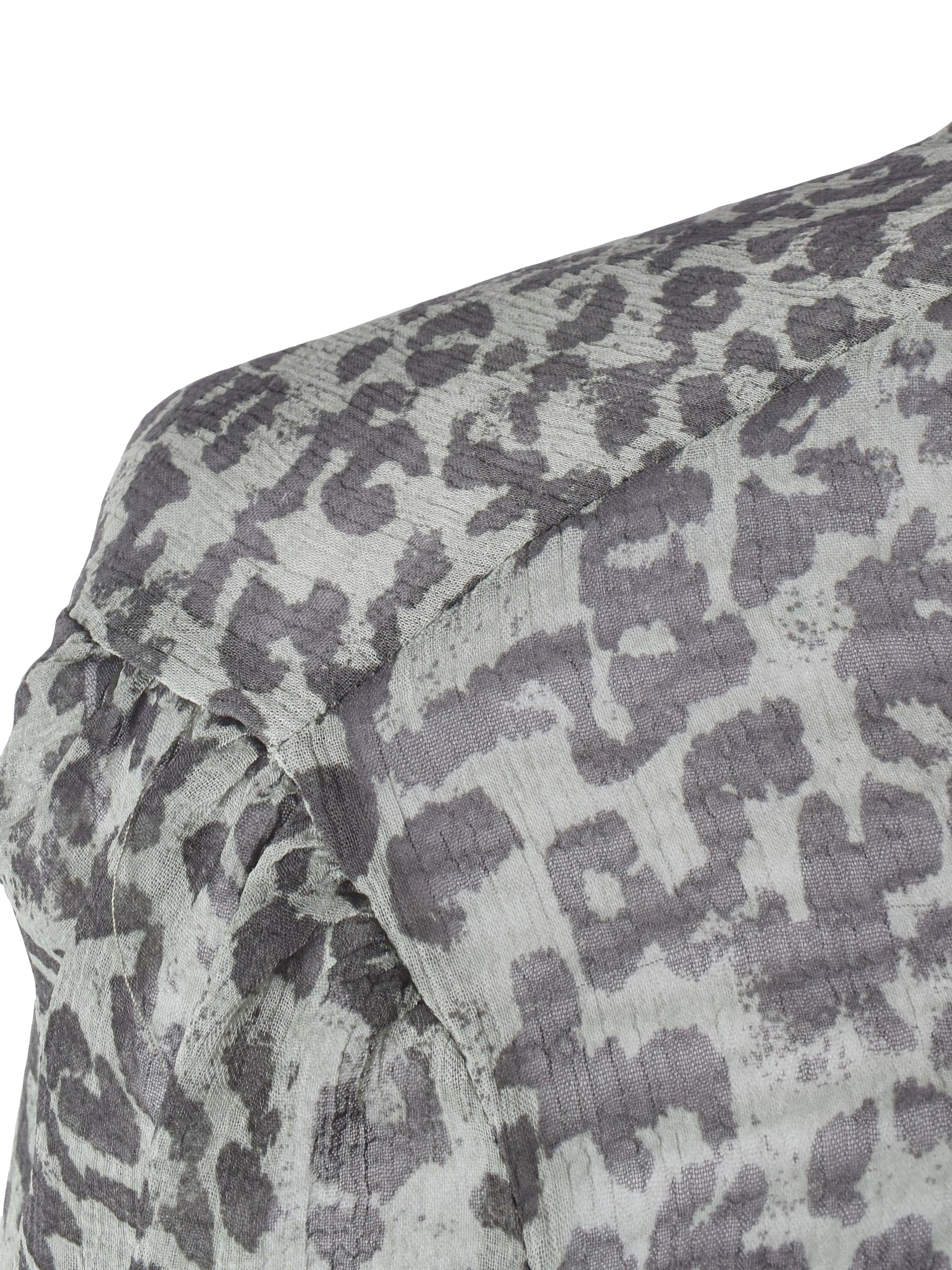 ICHI Bluse - 34 / Dyreprint / Kvinde - SassyLAB Secondhand