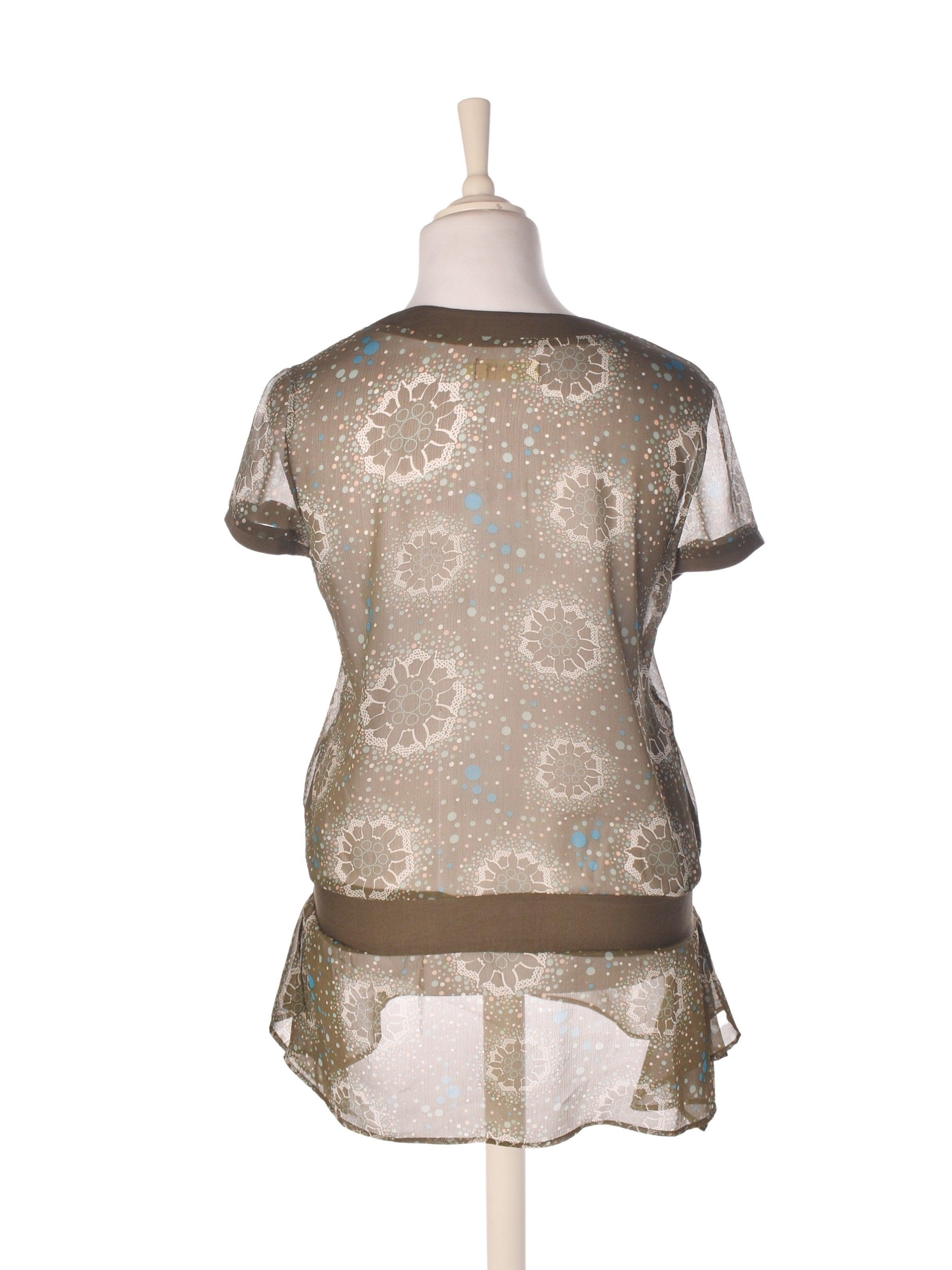 Ichi Bluse - XL / Grøn / Kvinde - SassyLAB Secondhand