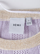 ICHI Strik - S / Lilla / Kvinde - SassyLAB Secondhand