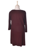 Ilse Jacobsen Kjole - 42 / Bordeaux / Kvinde - SassyLAB Secondhand