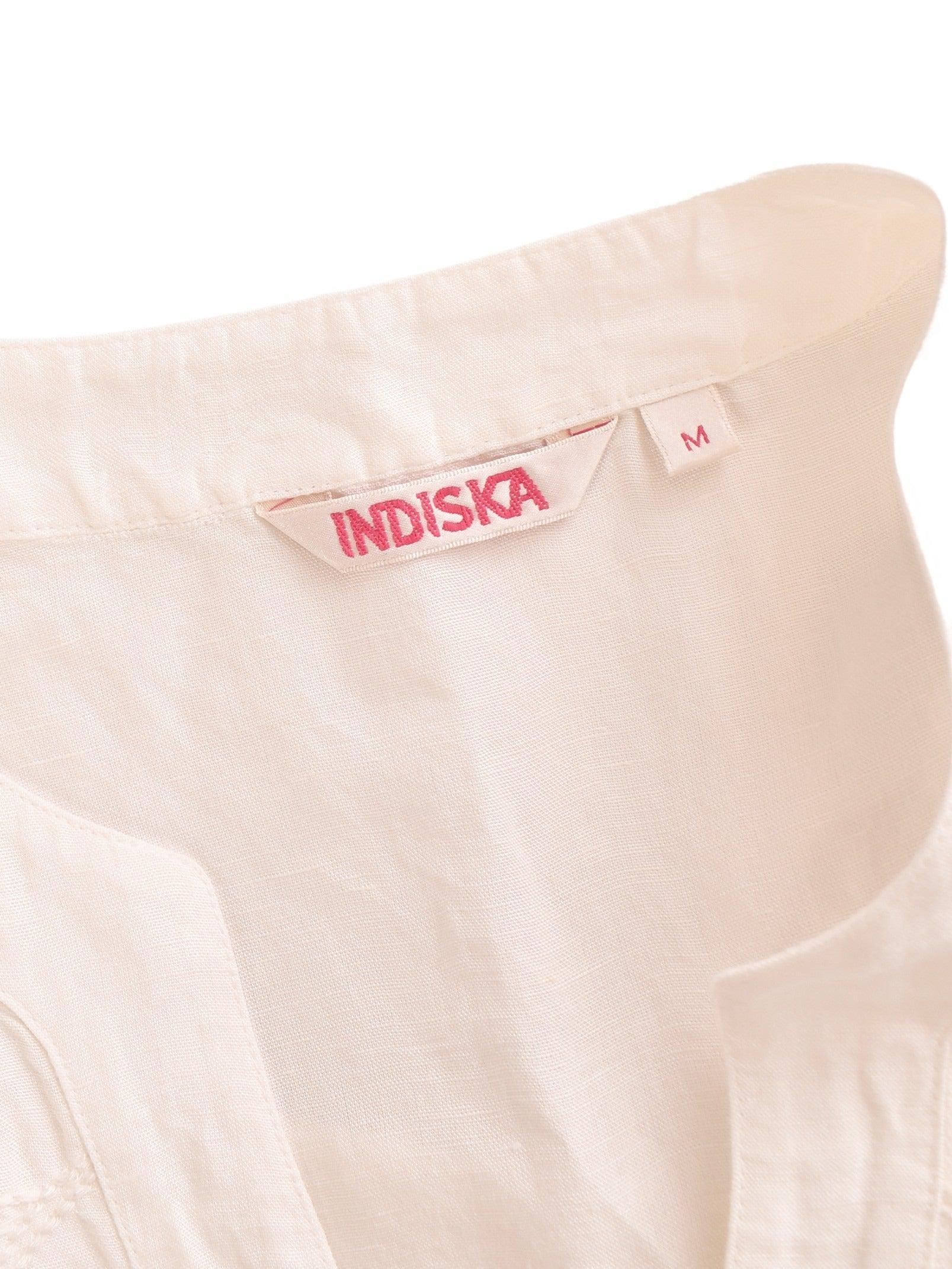 Indiska Kjole - M / Hvid / Kvinde - SassyLAB Secondhand