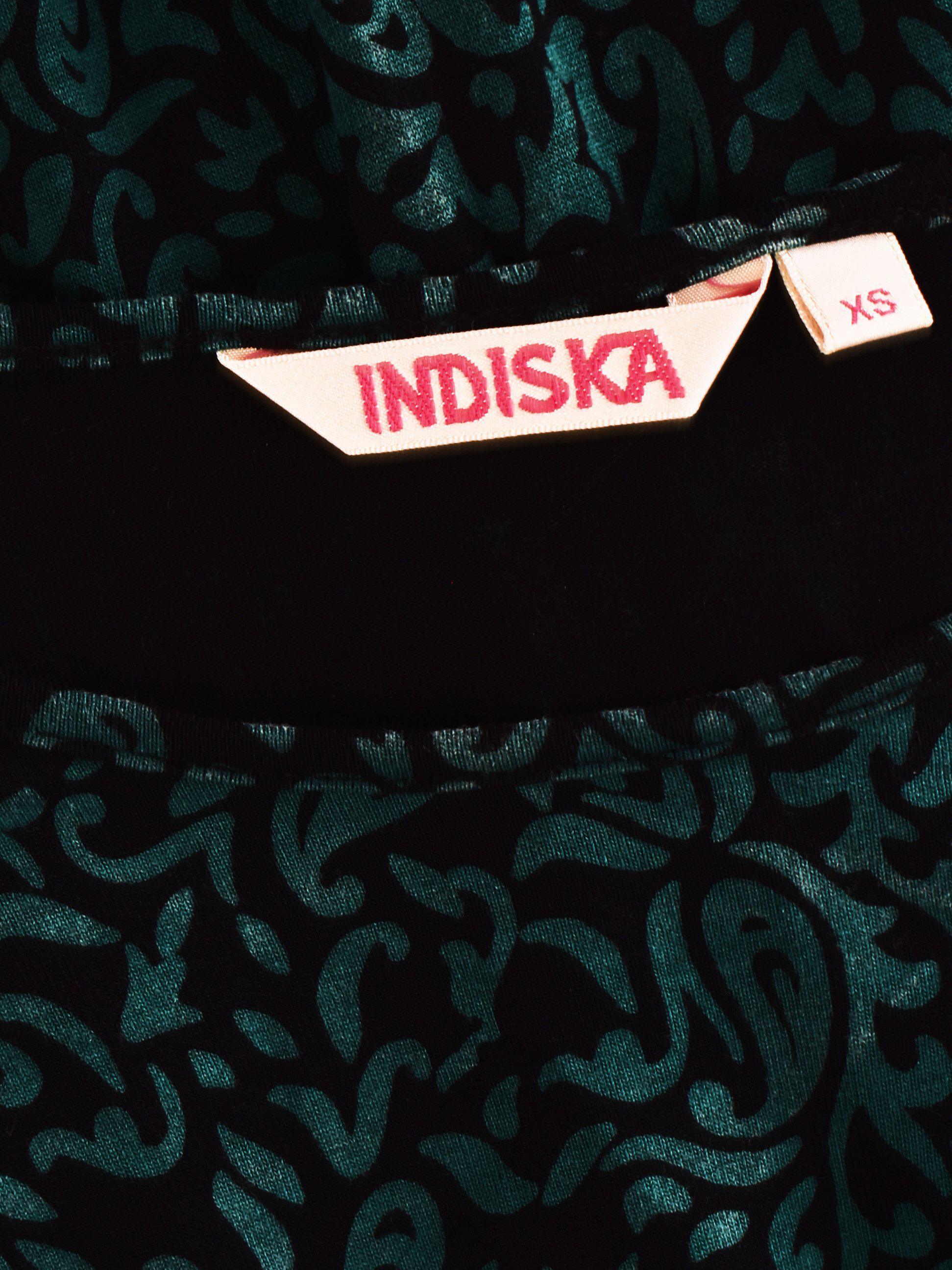 Indiska Kjole - XS / Grøn / Kvinde - SassyLAB Secondhand