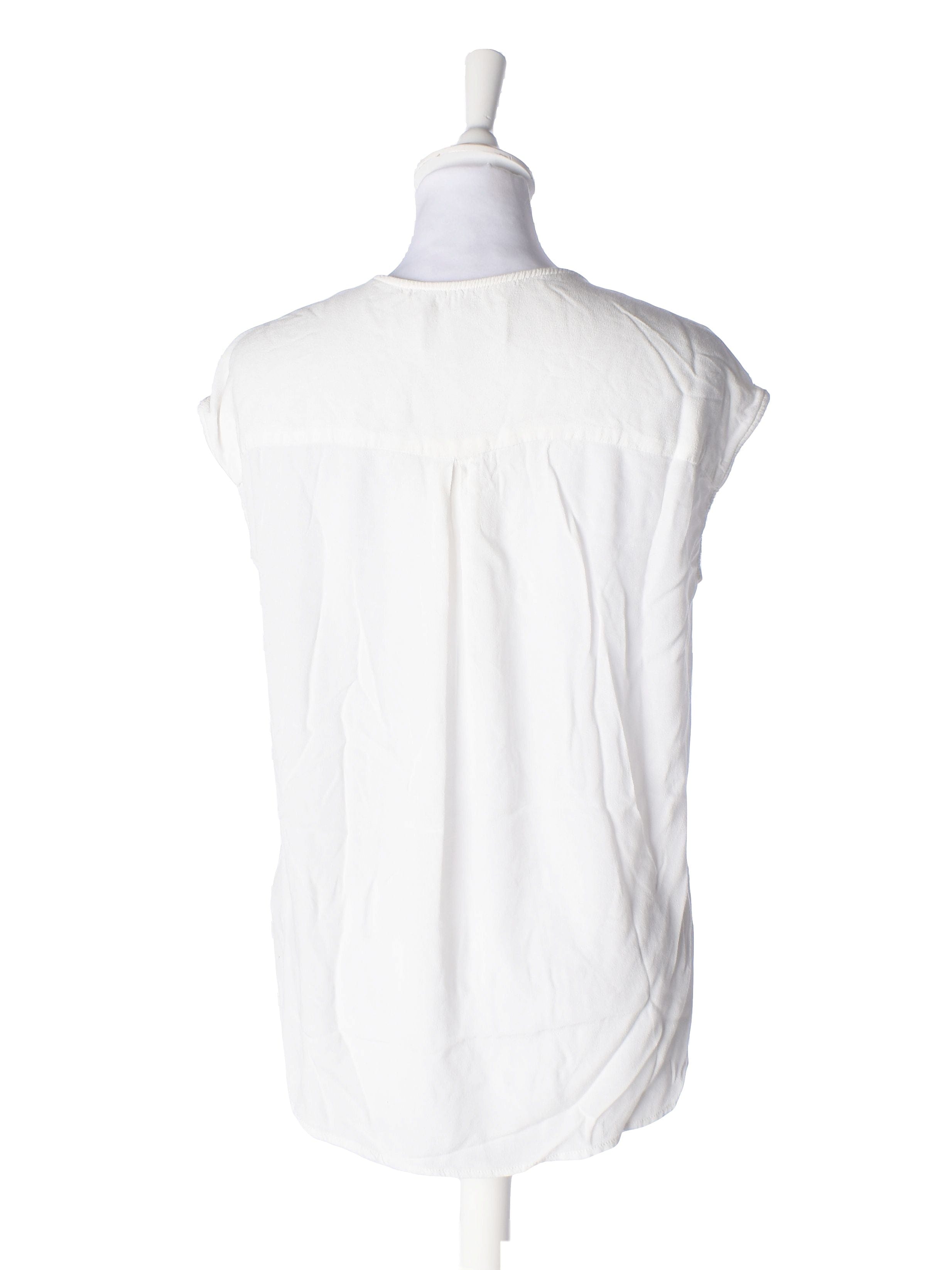 InWear Bluse - 32 / Hvid / Kvinde - SassyLAB Secondhand