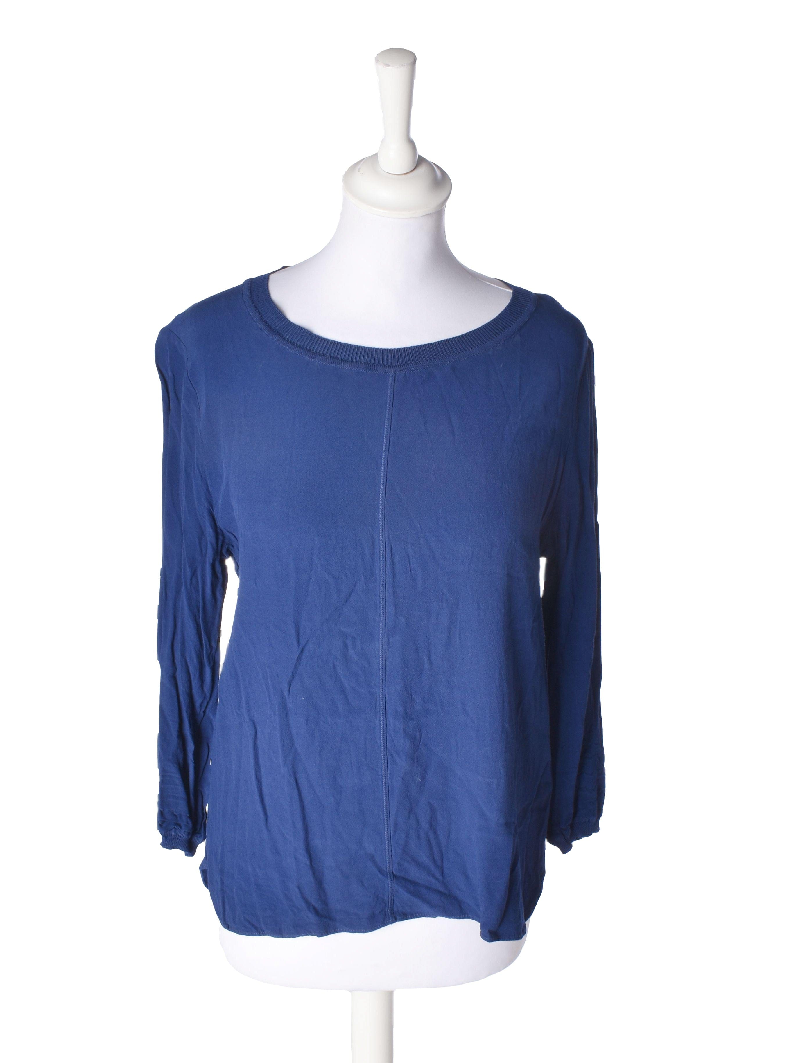 InWear Bluse - 36 / Blå / Kvinde - SassyLAB Secondhand