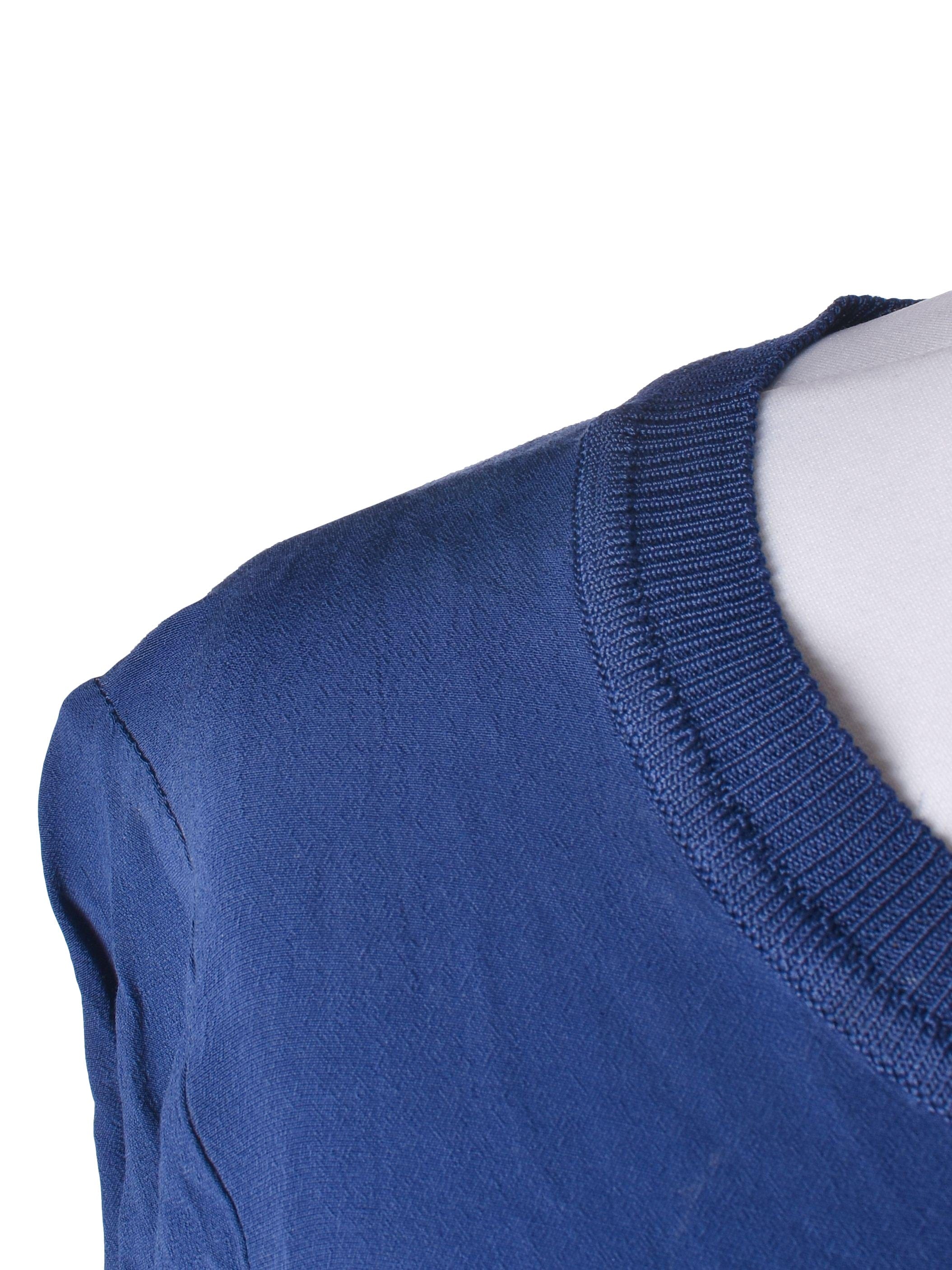 InWear Bluse - 36 / Blå / Kvinde - SassyLAB Secondhand