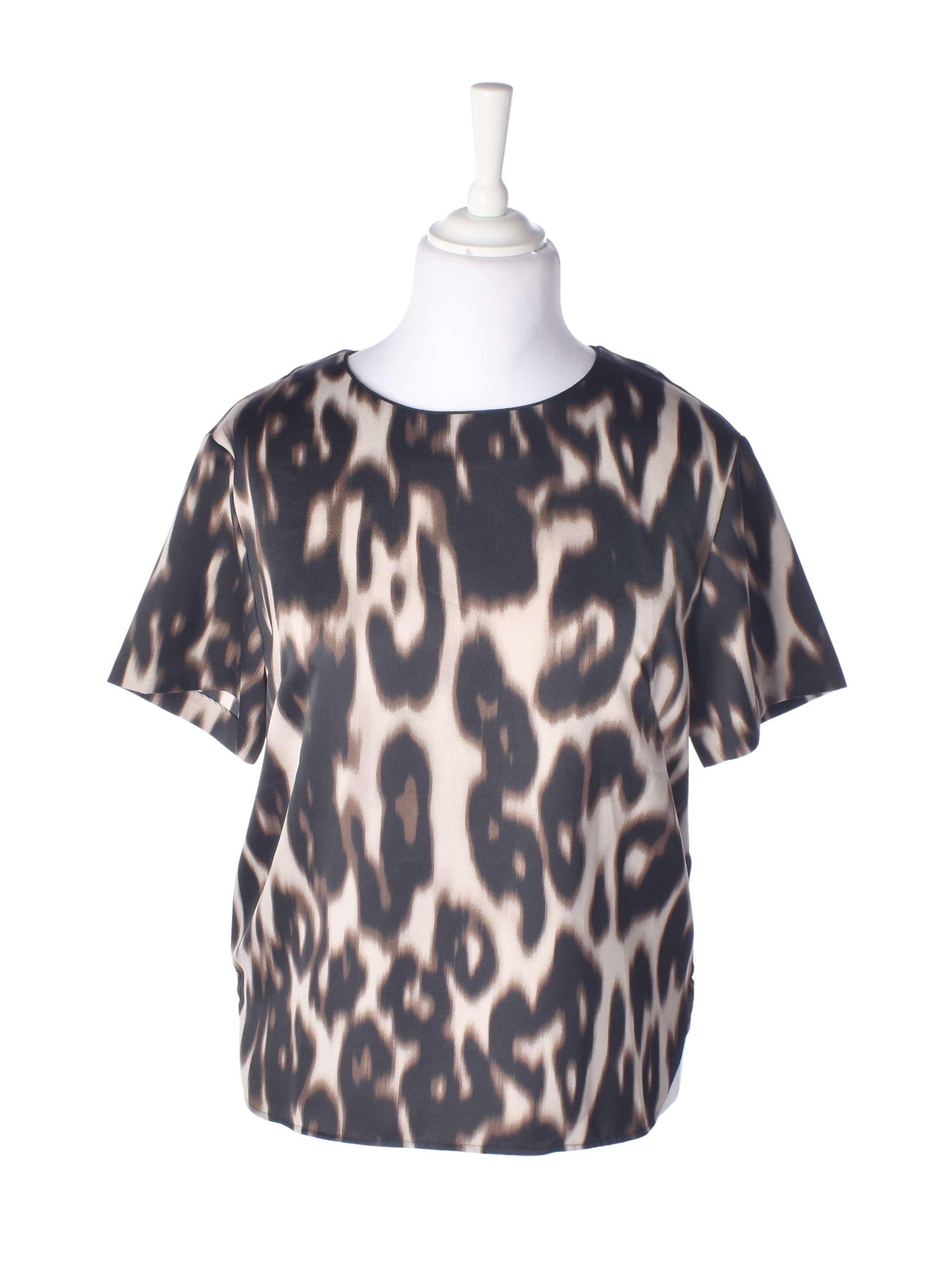 InWear Bluse - 40 / Dyreprint / Kvinde - SassyLAB Secondhand