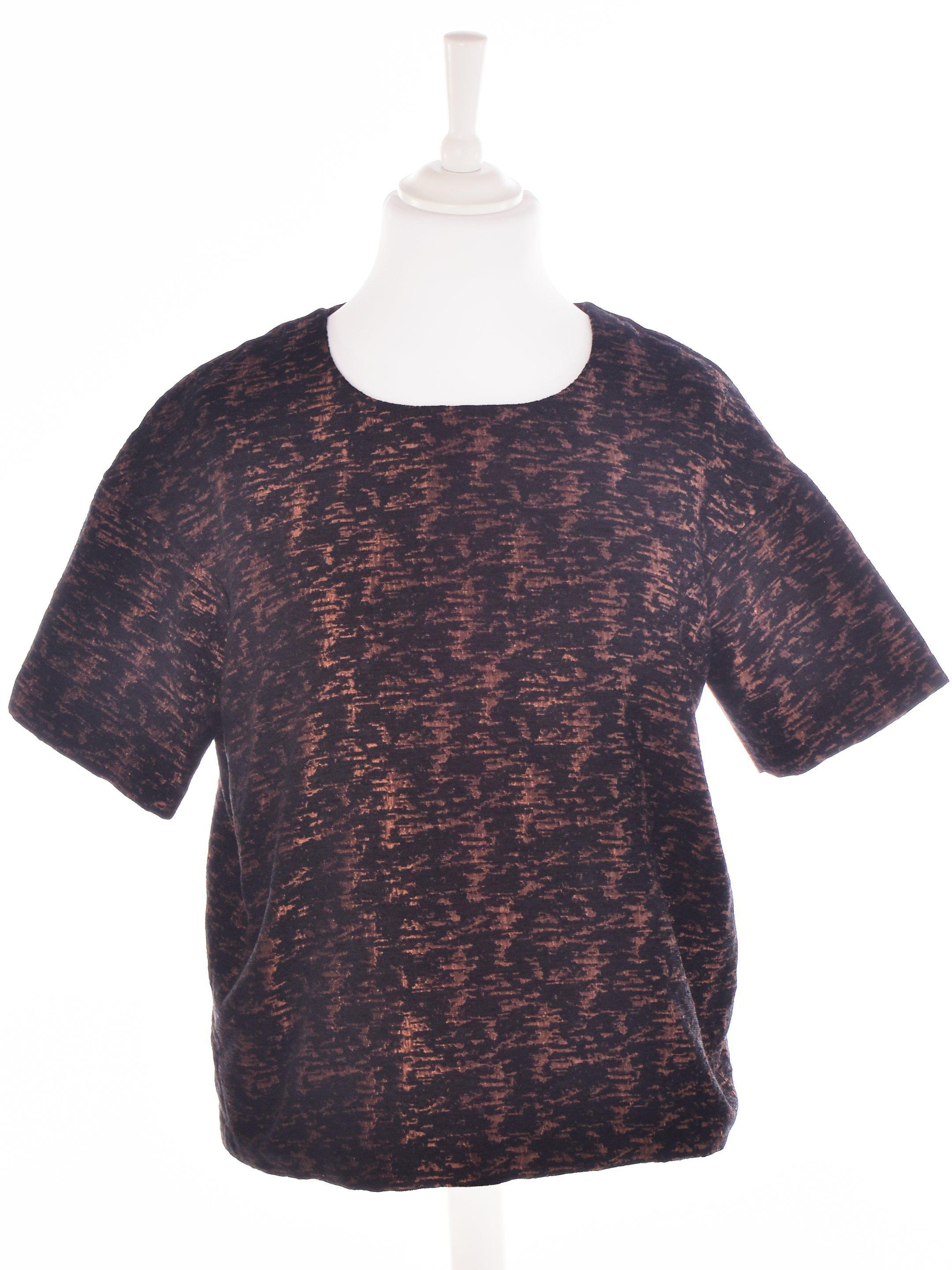 InWear Bluse - 44 / Brun / Kvinde - SassyLAB Secondhand
