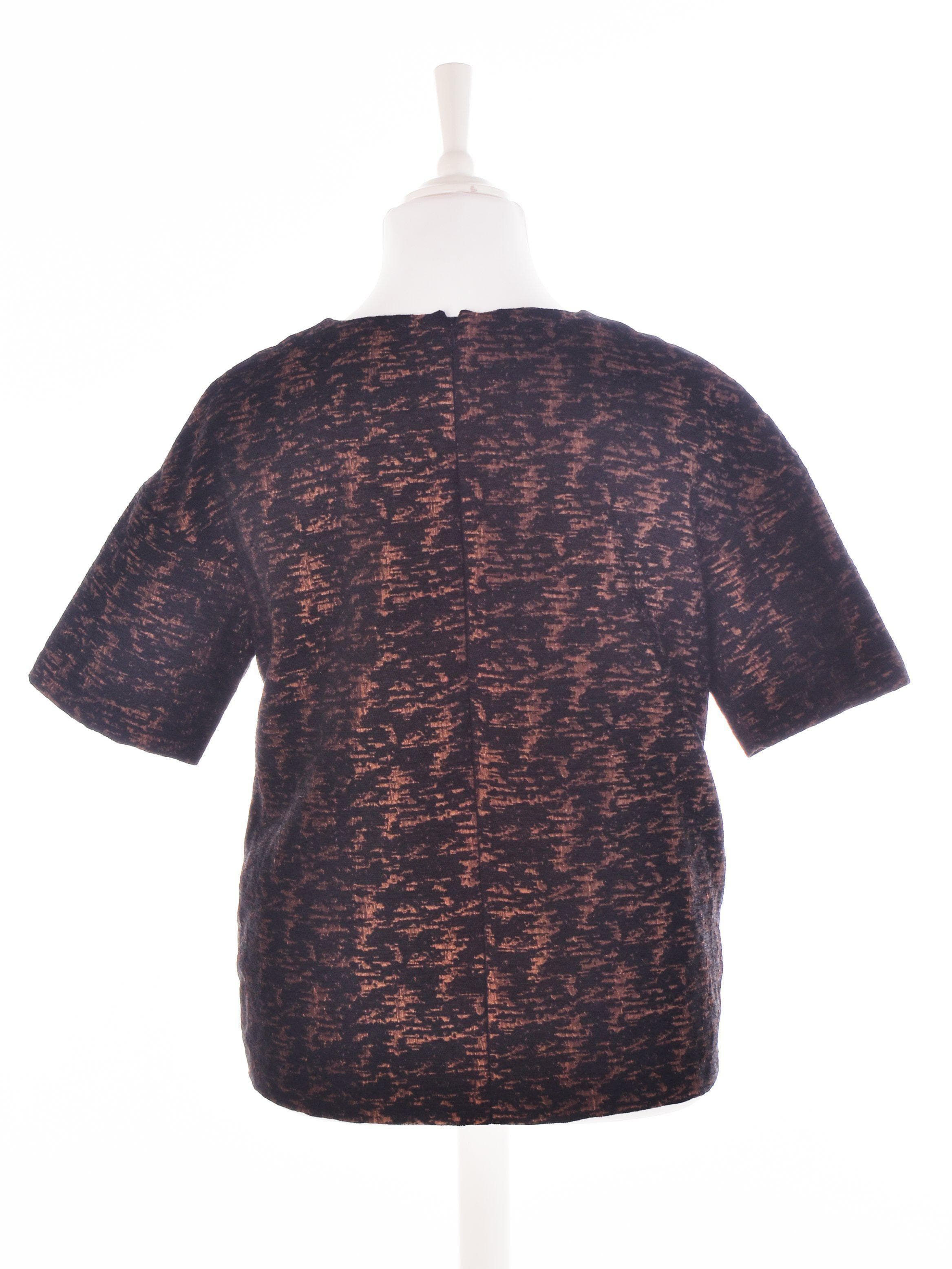 InWear Bluse - 44 / Brun / Kvinde - SassyLAB Secondhand