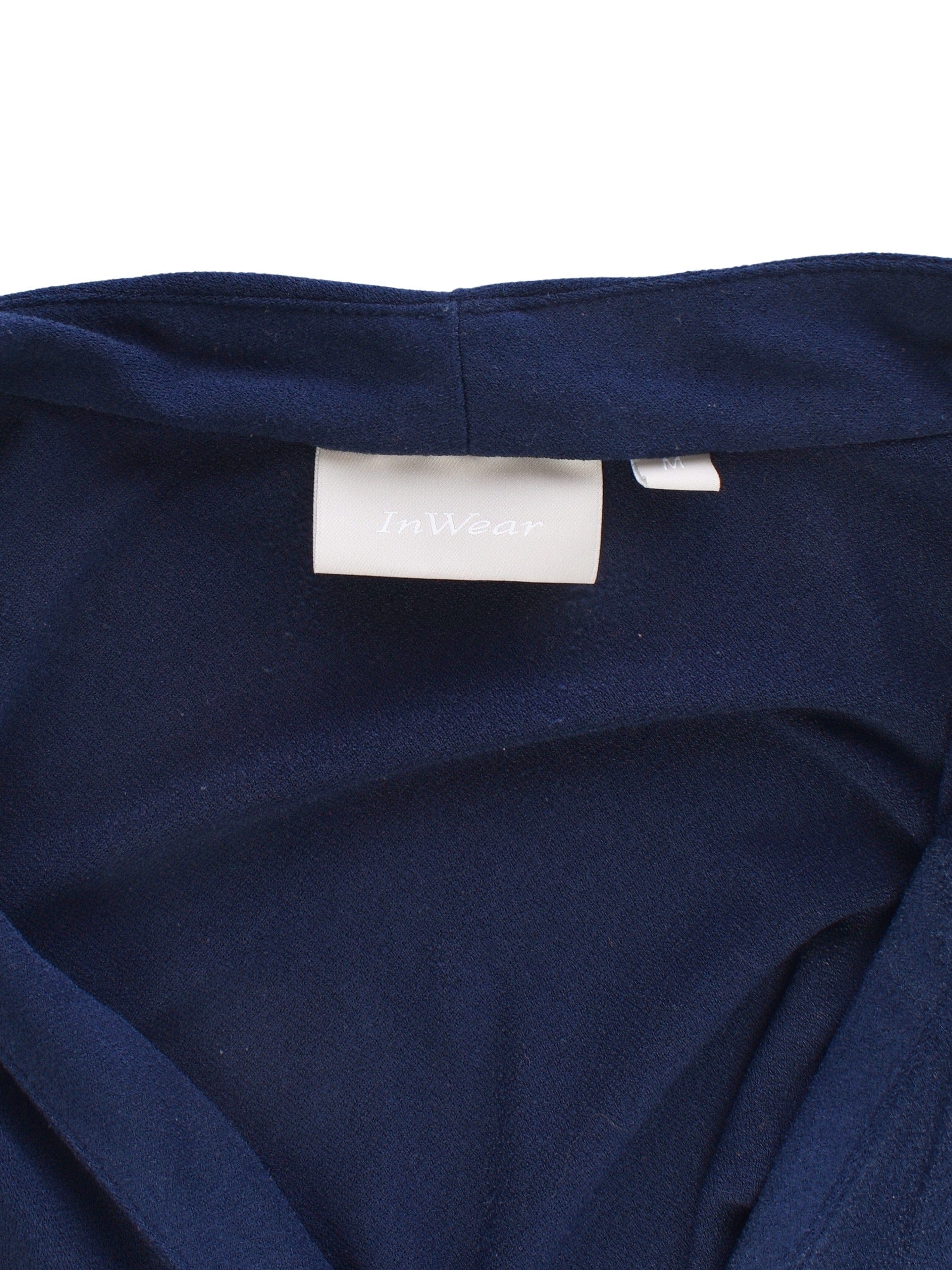 InWear Bluse - M / Blå / Kvinde - SassyLAB Secondhand