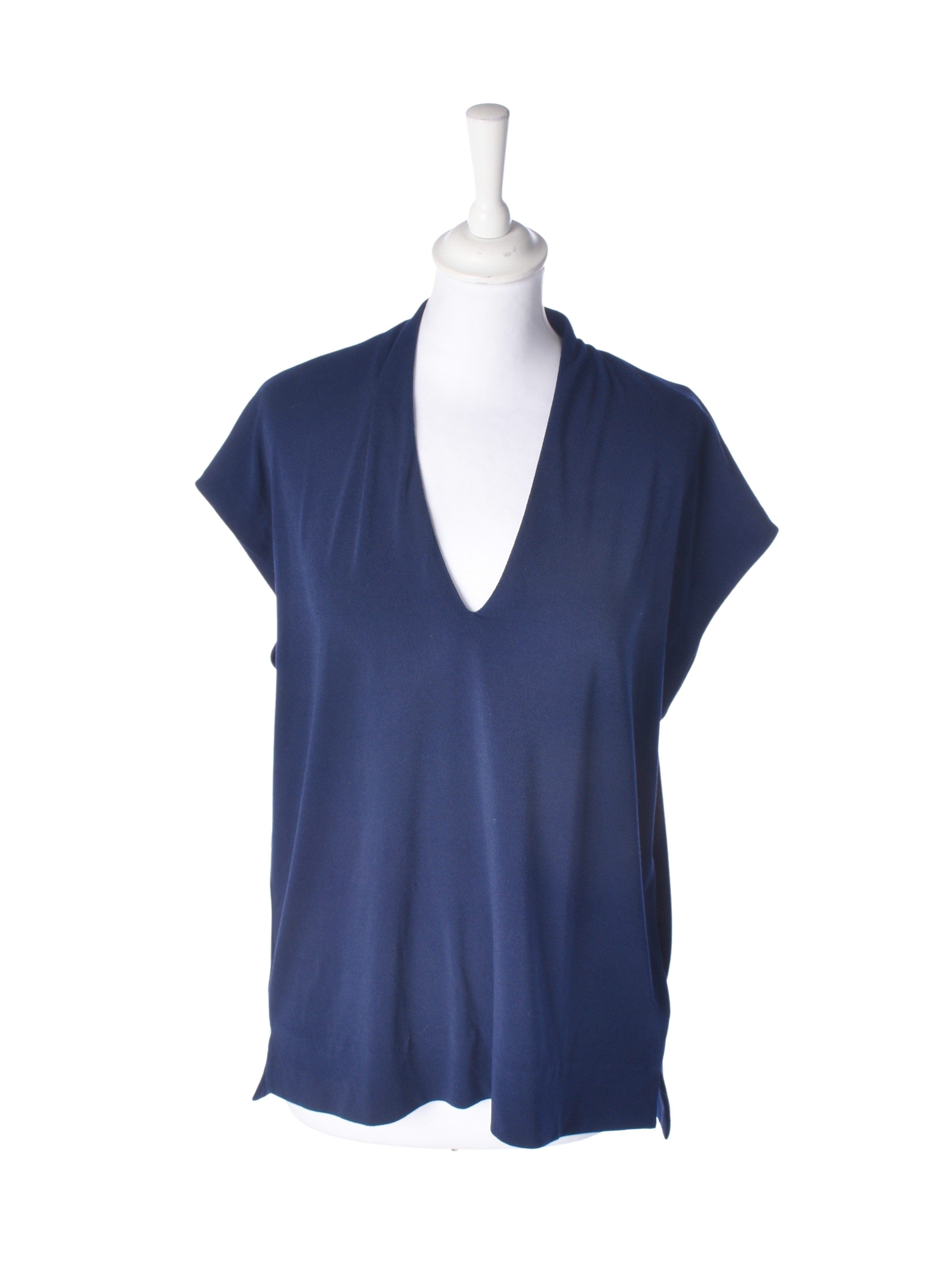 InWear Bluse - M / Blå / Kvinde - SassyLAB Secondhand