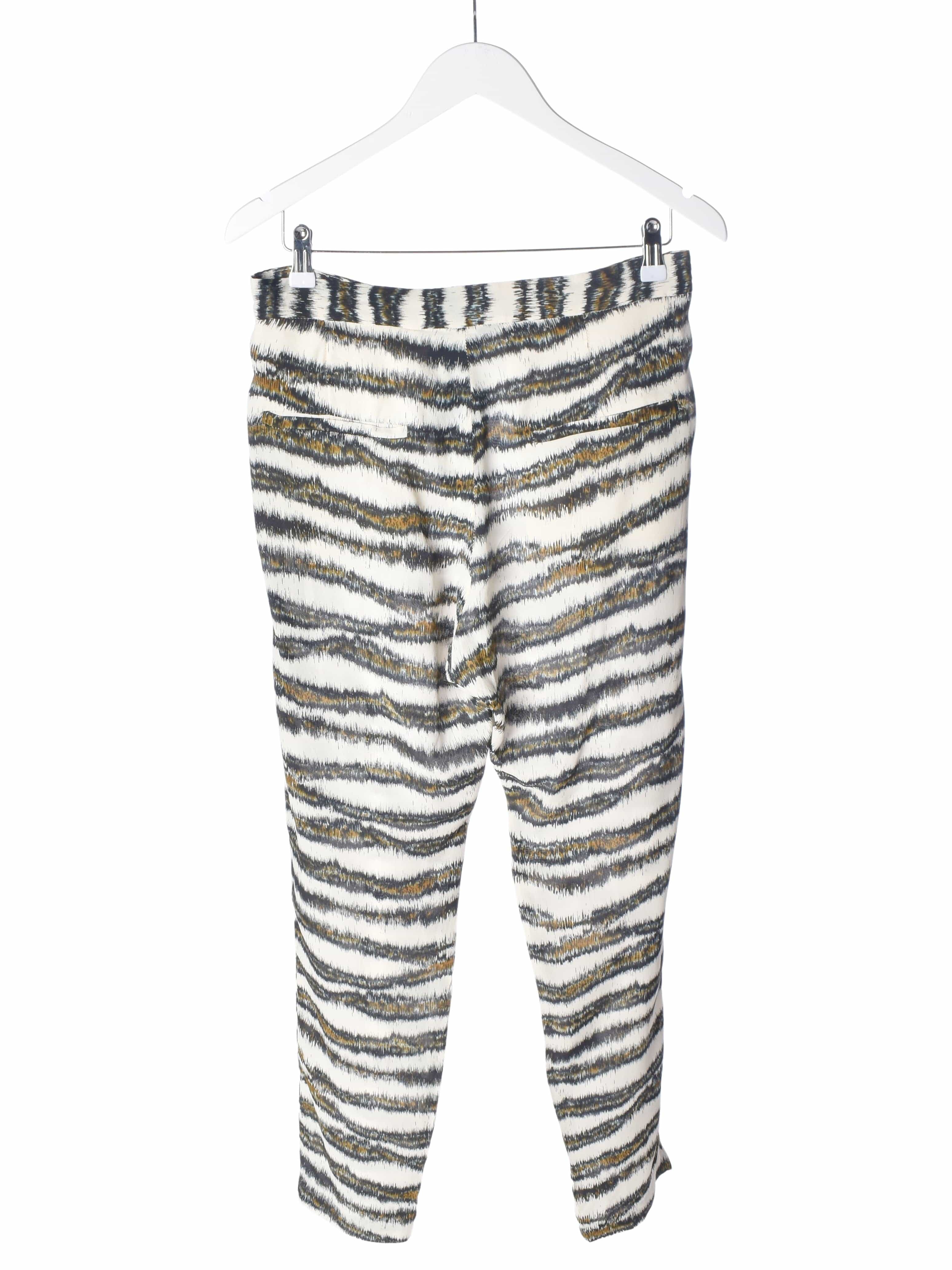 InWear Bukser - 38 / Dyreprint / Kvinde - SassyLAB Secondhand
